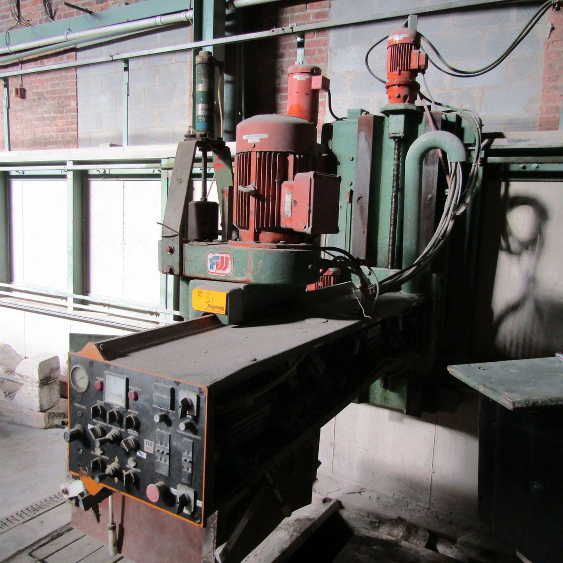 Fickert Winterling ASP-120WATUR Radial Arm Slab Polisher - Image 8 of 8