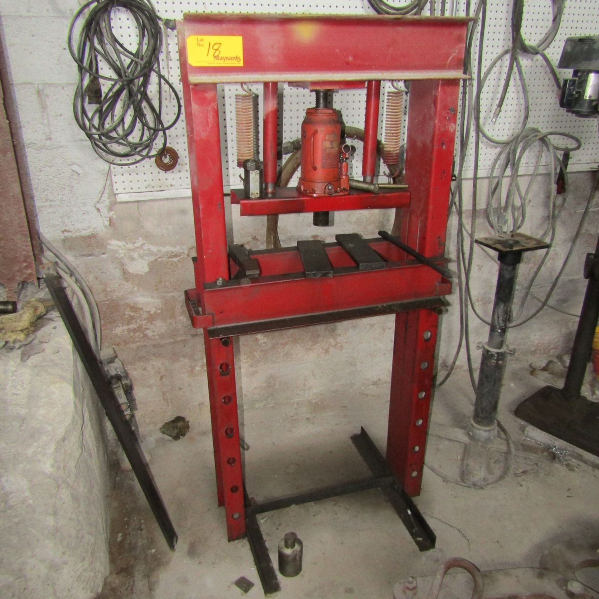 AMROX 20-Ton H-Frame Hydraulic Press