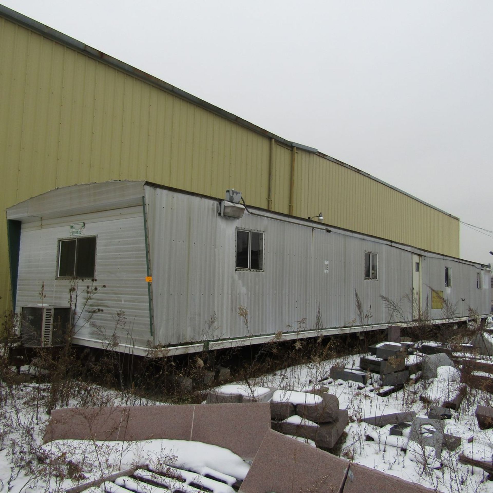 12' x 96' Mobile office/Breakroom Trailer with Contents to Include: