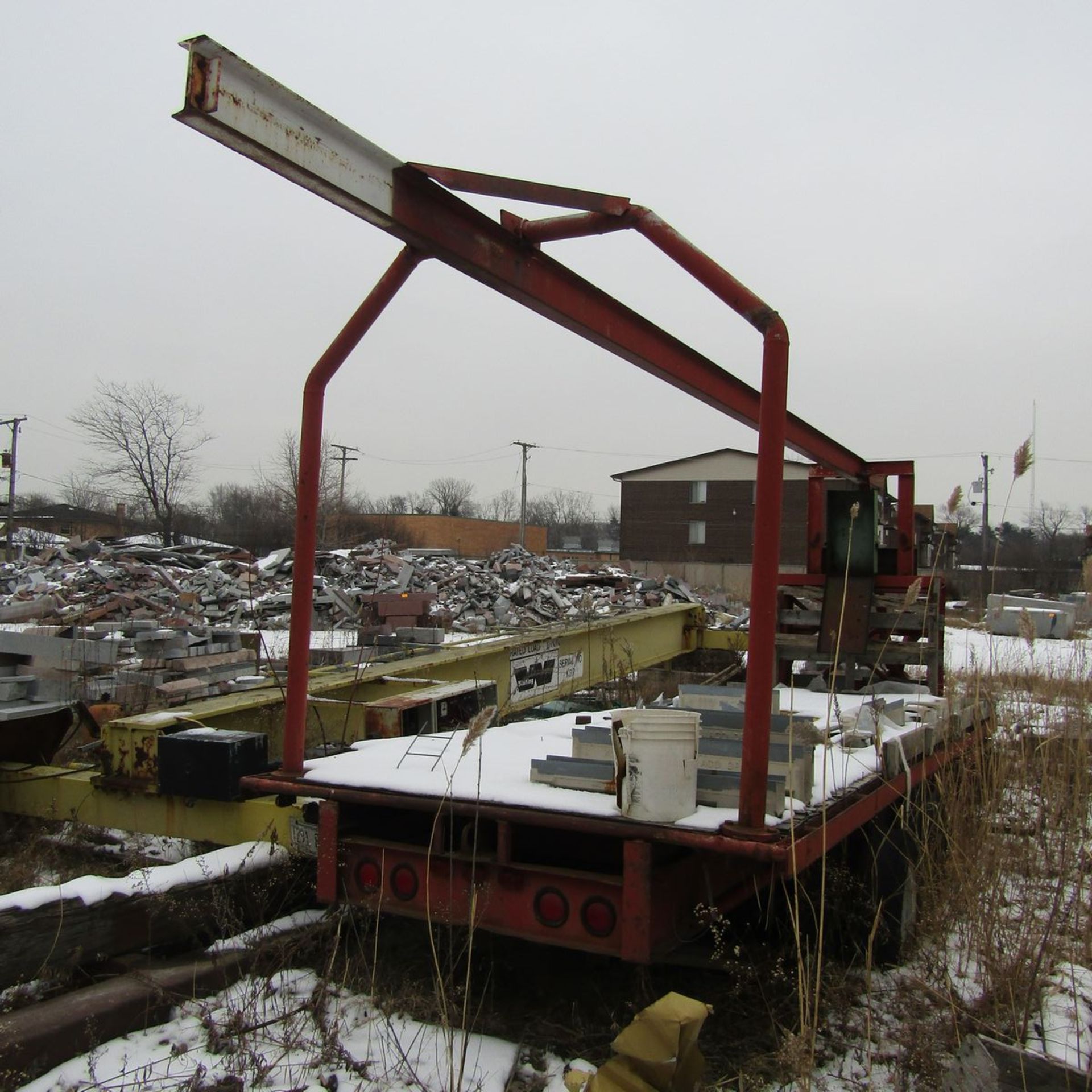 24' Granite Hauling Trailer (Sold With Bill Of Sale Only) - Image 2 of 3