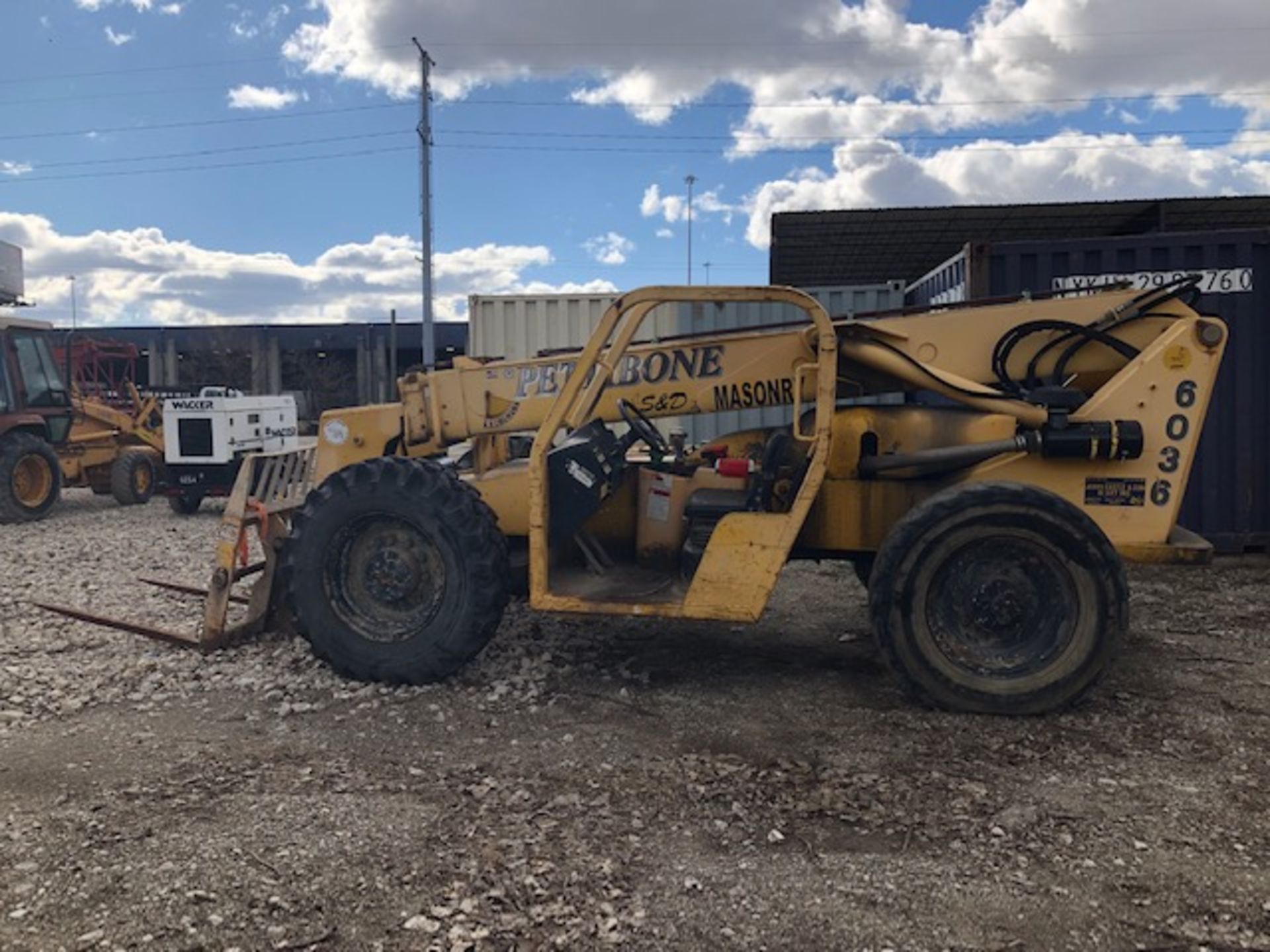 Pettibone Telescope Forklift, Mdl: 6036 Estimated: 7900 Hrs - Located In Chicago, IL - Image 3 of 6