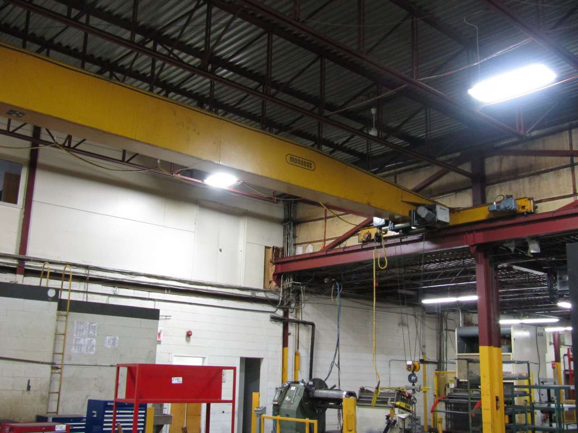 Konecranes 5 Ton Hoist w/Munck Monobox 5 Ton Over-Head Crane