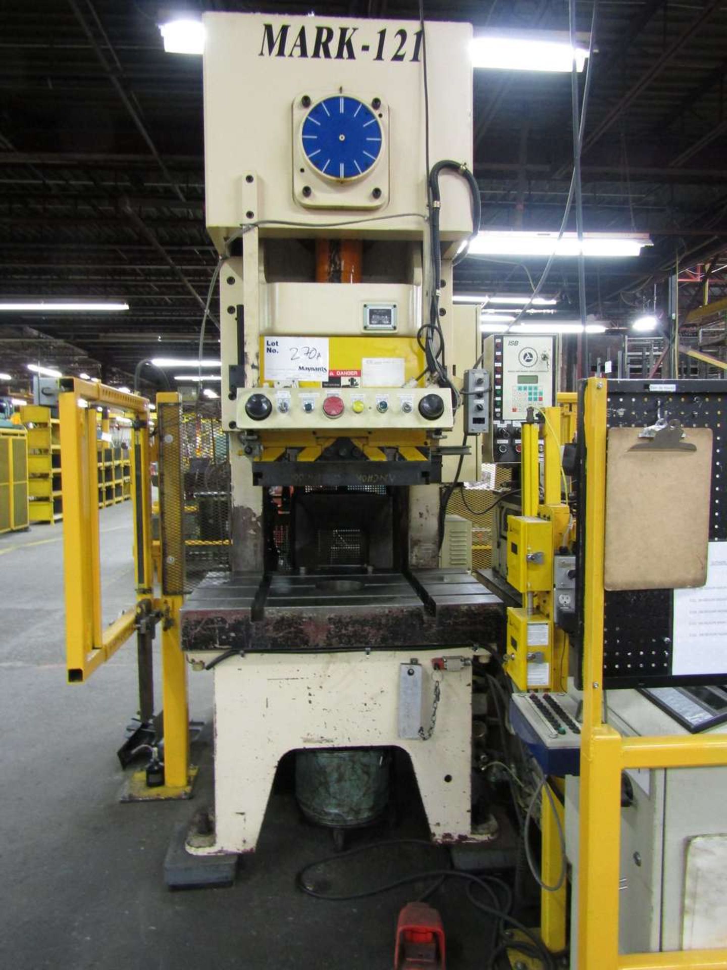 Sutherland Mark 121 121 Ton Single Point Gap Frame Press