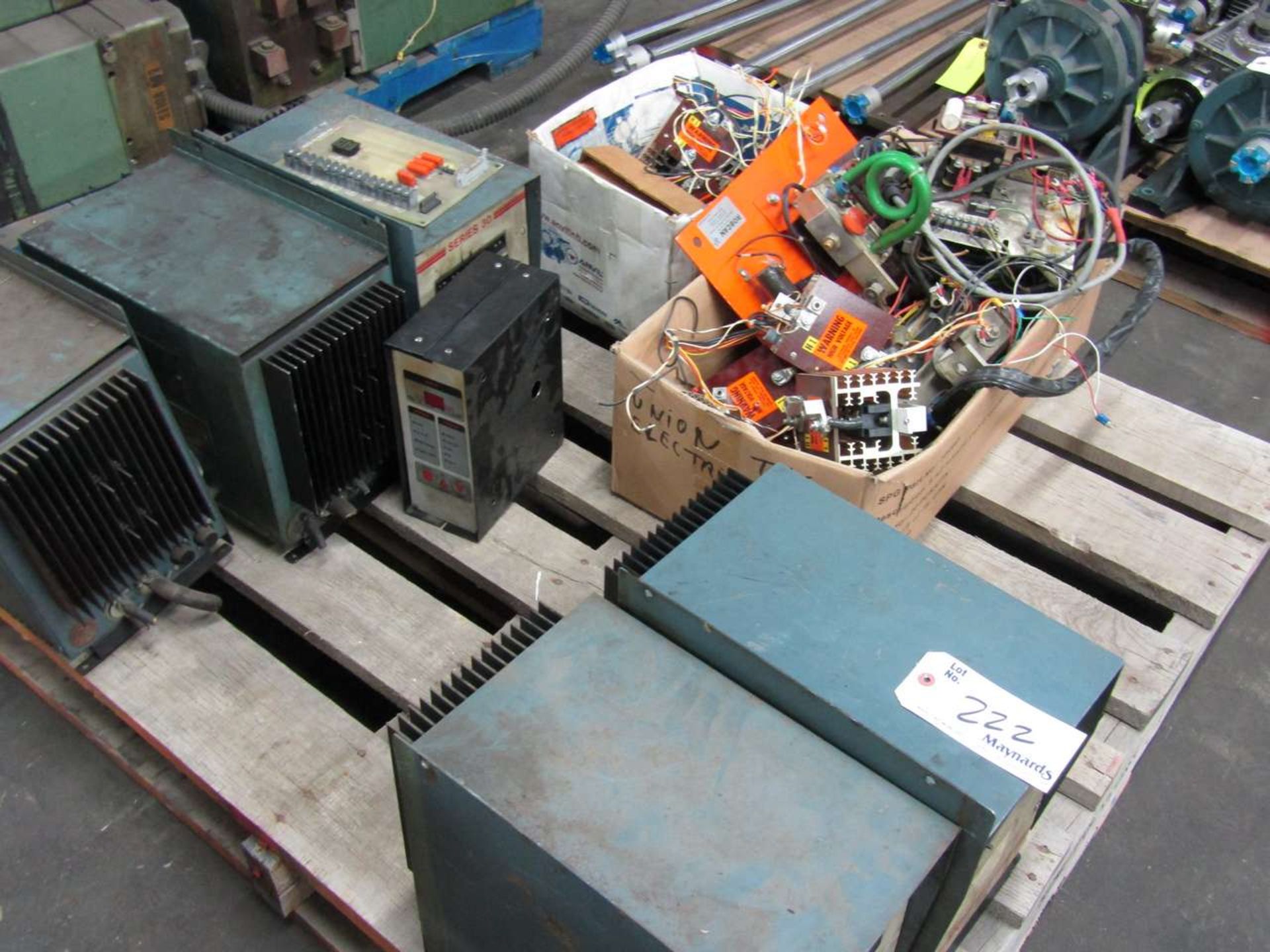 2 Skids of Control Panels for welders