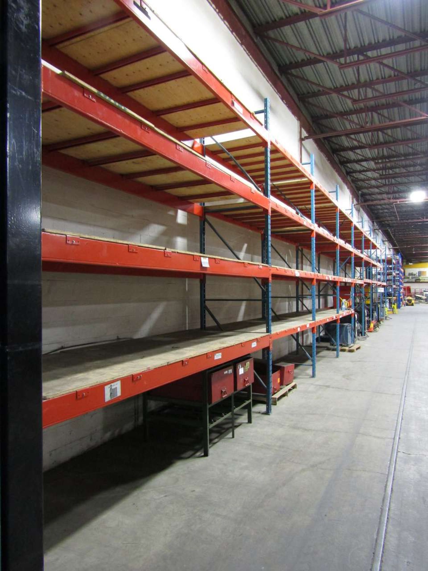 10 Sections of 3 Tier Racking