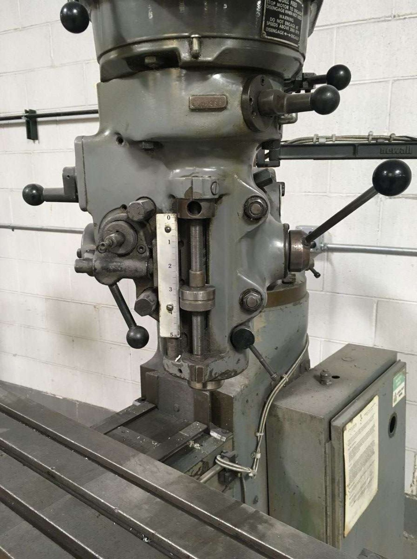 Bridgeport 6606 Vertical Milling Machine - Image 5 of 9