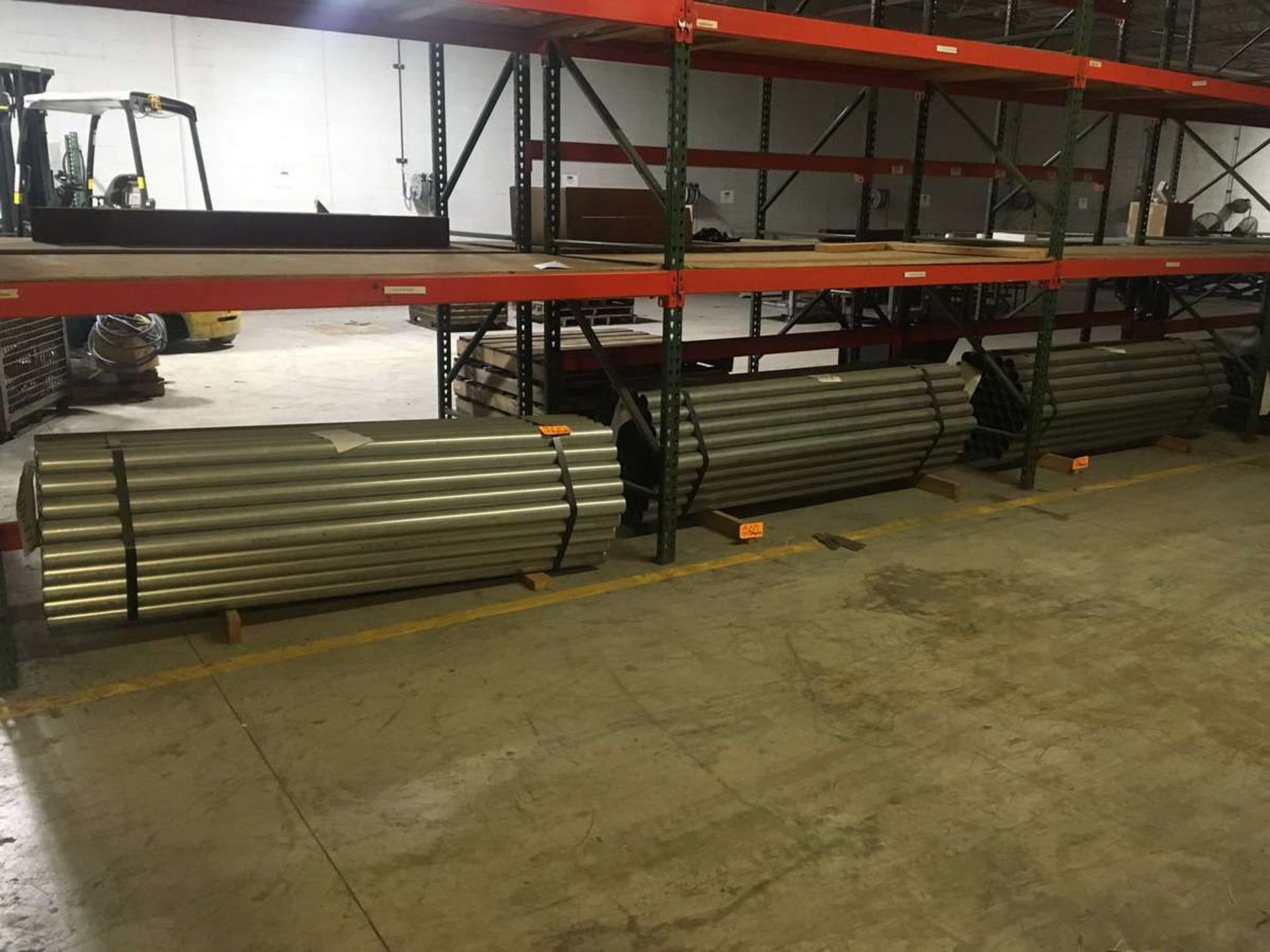 (3) Pallets Of Assorted Sized Stainless Steel Tubes