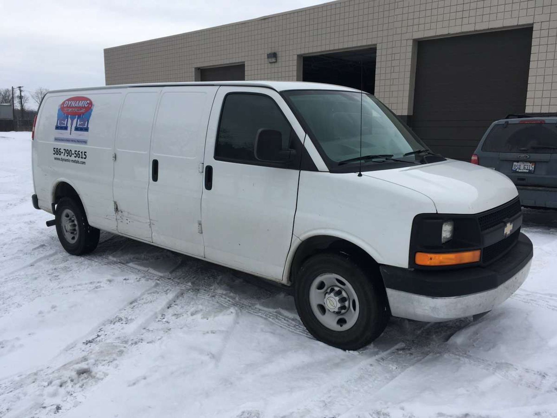 2013 Chevrolet Express 3500 EXT 1 Ton Capacity Extended Cargo Van - Image 3 of 14