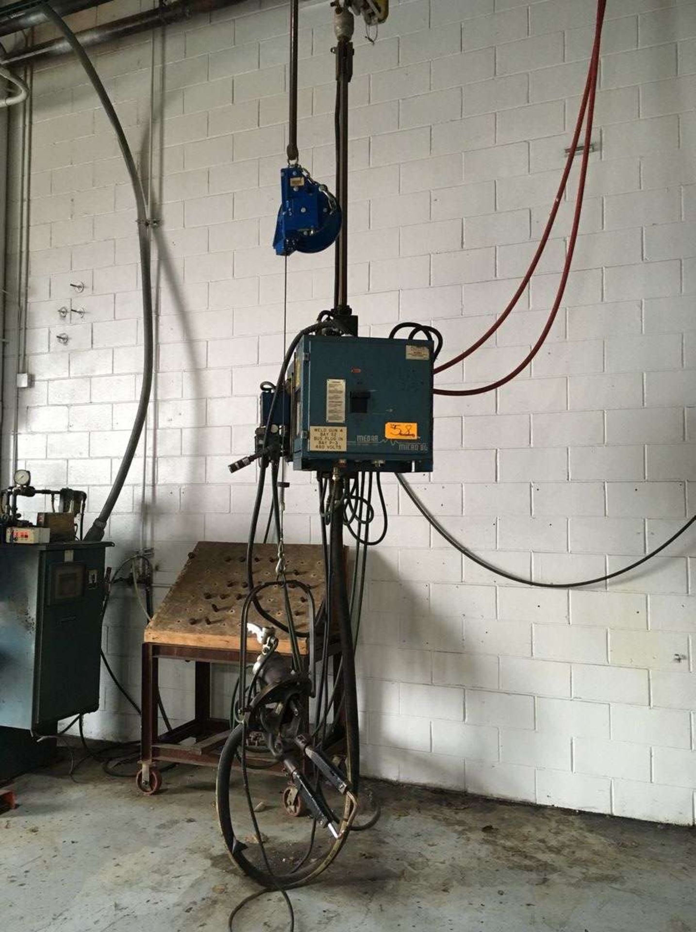 Milco PC1600-22 Hanging Welder/ Spot Welder Gun