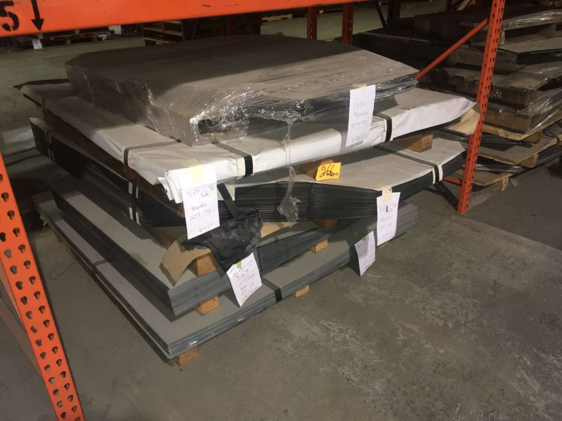 (9) Pallets Of Assorted Sized Stainless Steel Sheet Metal - Image 4 of 4