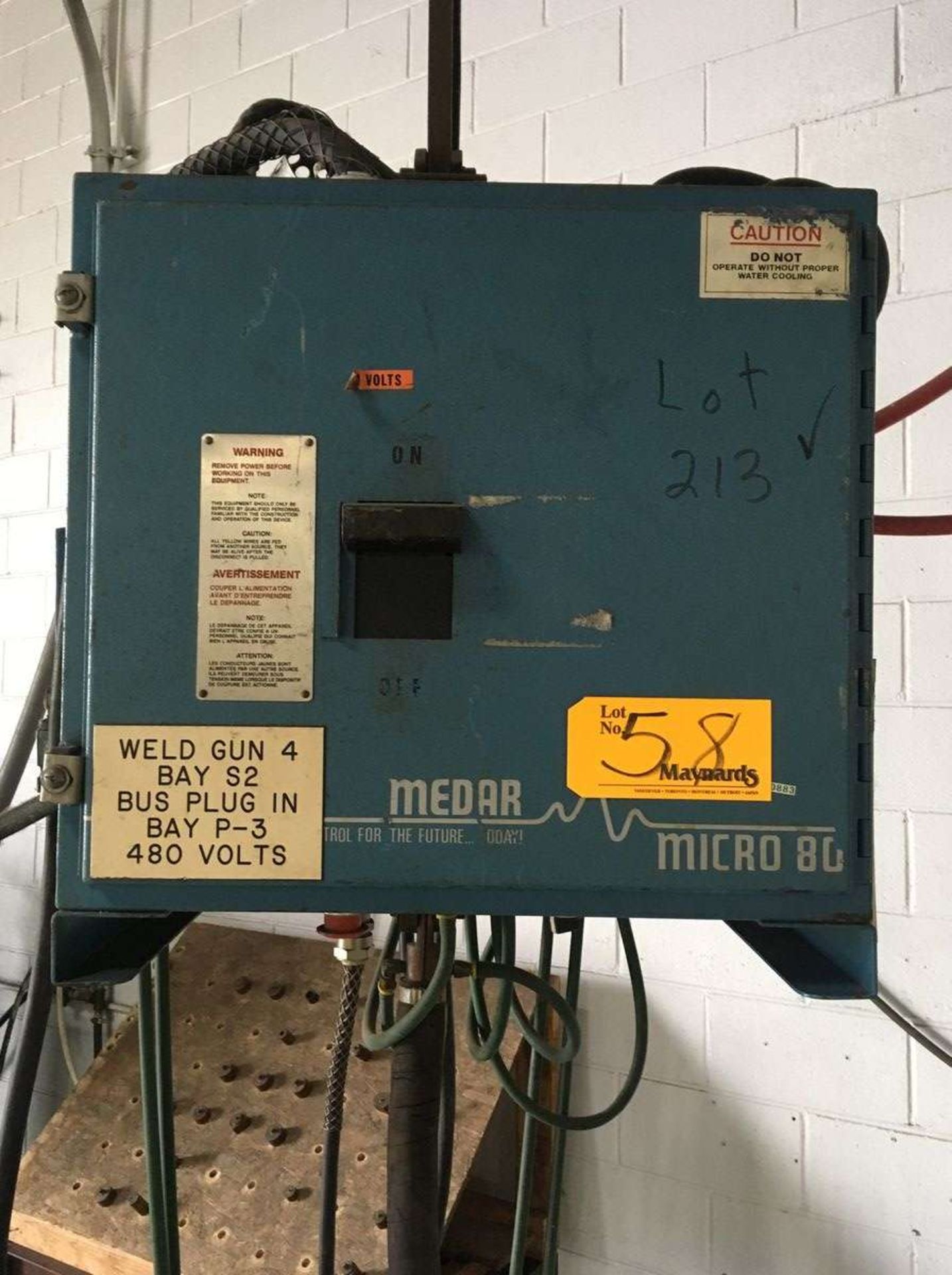 Milco PC1600-22 Hanging Welder/ Spot Welder Gun - Image 4 of 7