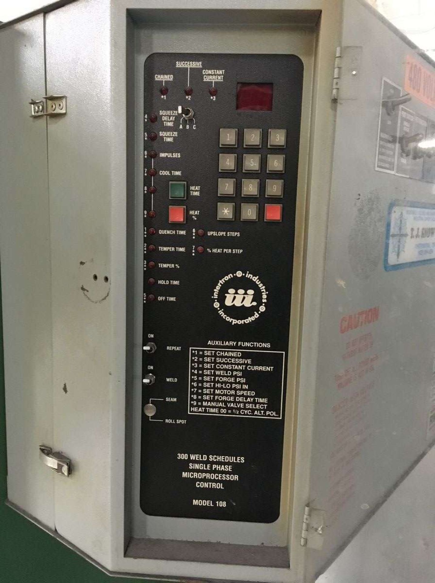 2000 Lord/T.J. Snow 1200 AP-30 200-KVA Press Type Spot Welder - Image 6 of 7