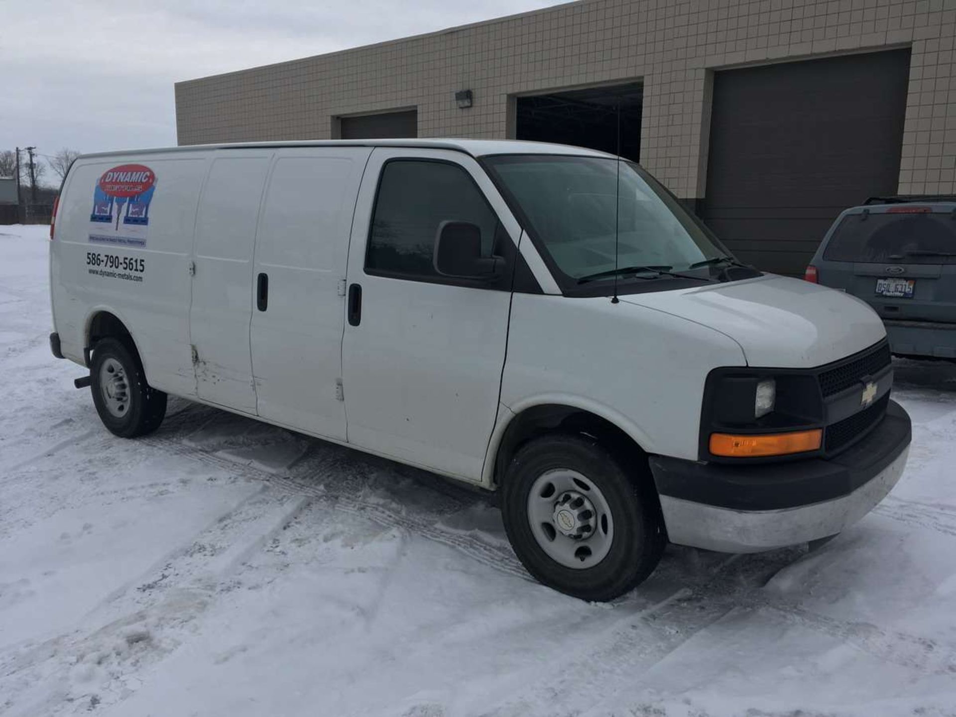 2013 Chevrolet Express 3500 EXT 1 Ton Capacity Extended Cargo Van - Image 4 of 14