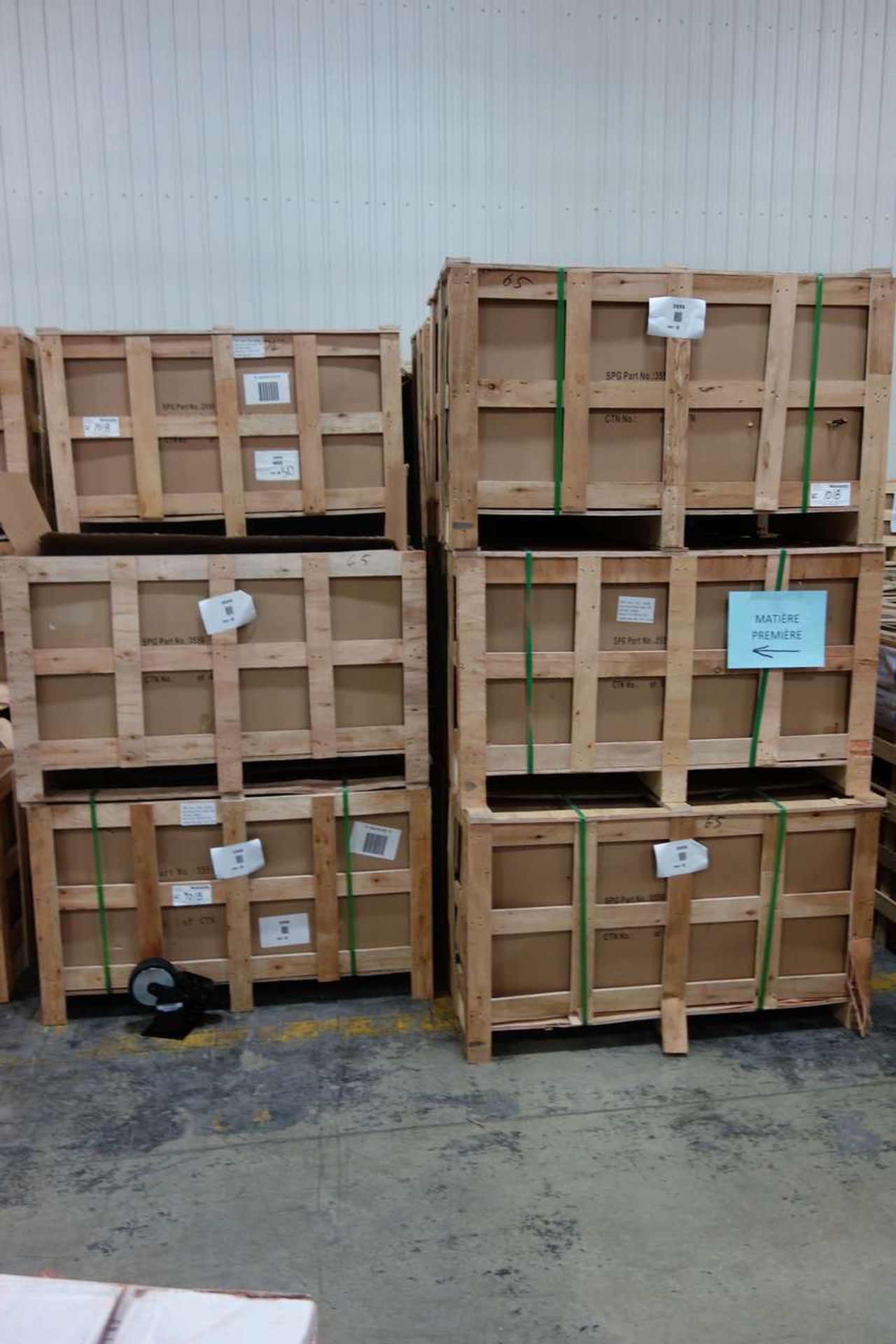 Approx 38 pallets of rigid castors , - Image 2 of 2