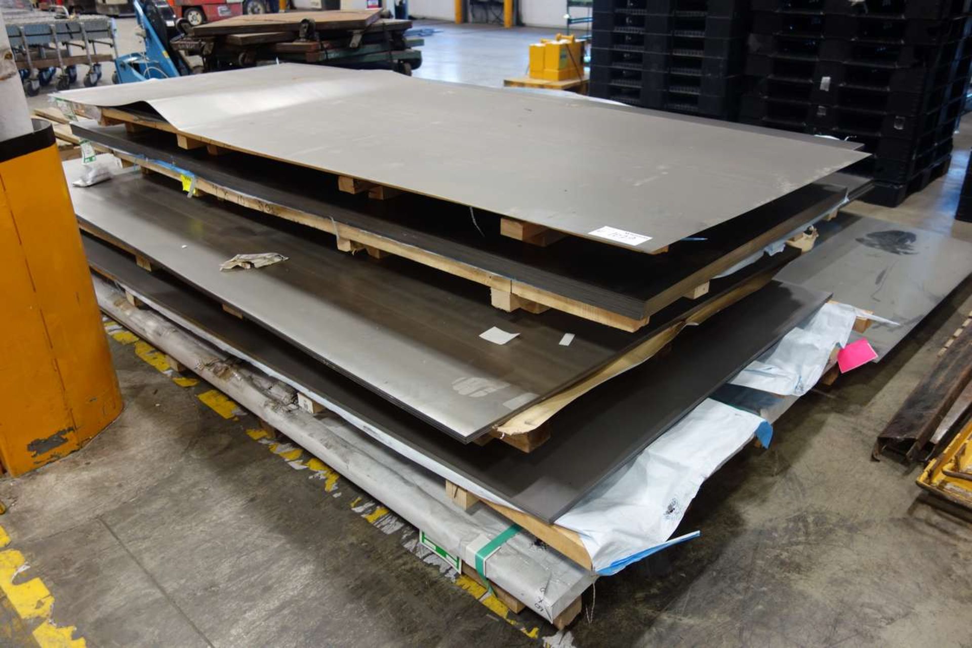 Assorted 4 x 10 sheets of Satin/ Galvinized Steel