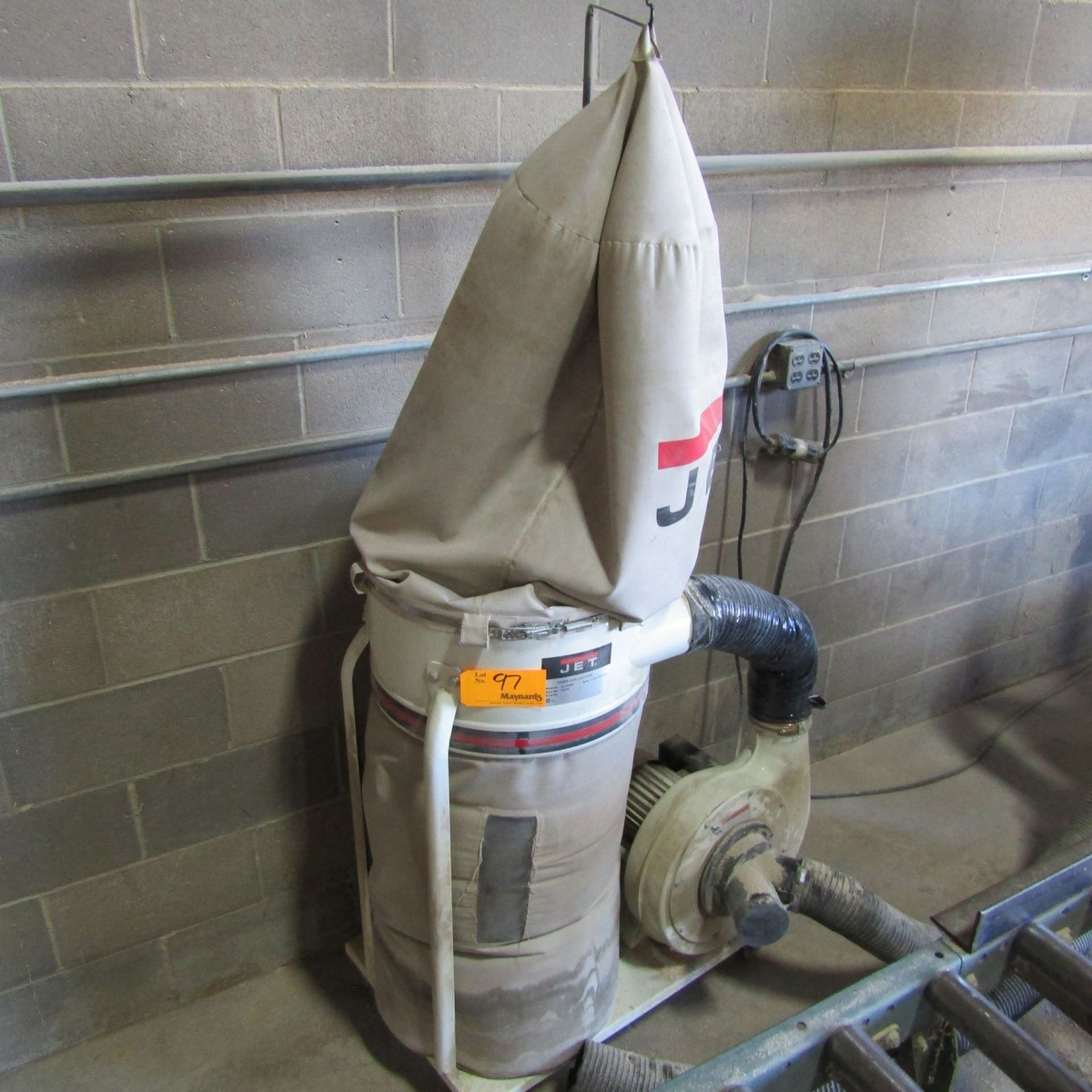 Jet, Mdl: DC-1200M Dust Collection System 2 HP, 1 PH, 230 V, S/N: 08030040