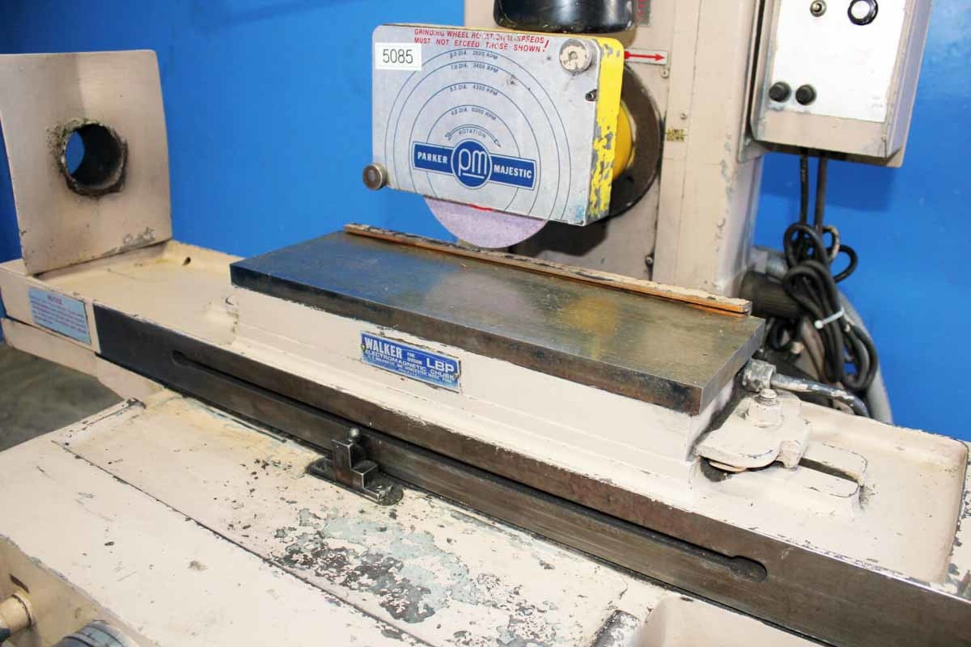 6" x 18" Parker Majestic Mdl. 2Z Metal Surface Grinder DRO - Located In: Huntington Park, CA - Image 5 of 9