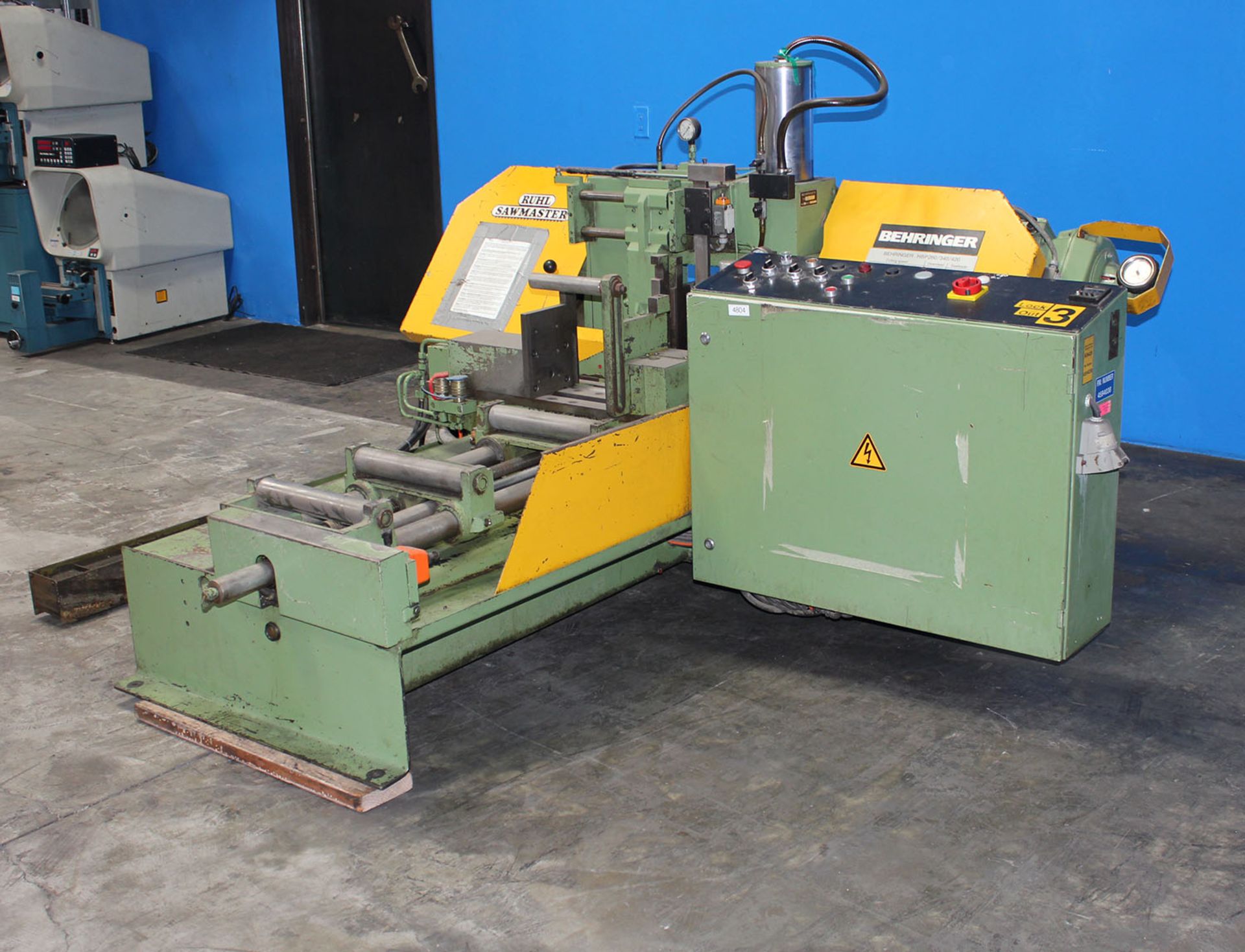 12'' x 10" Behringer Auto. Horiz. Metal Cutting Band Saw - Located In: Huntington Park, CA - Image 2 of 7