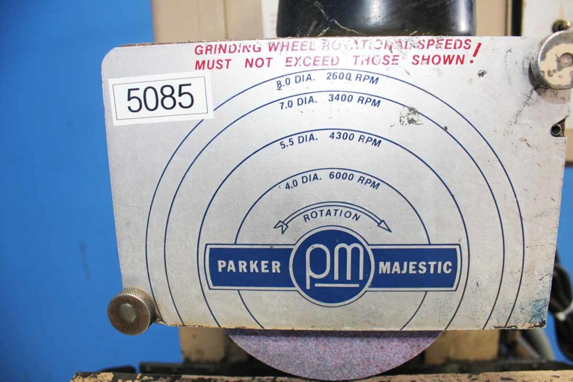 6" x 18" Parker Majestic Mdl. 2Z Metal Surface Grinder DRO - Located In: Huntington Park, CA - Image 3 of 9