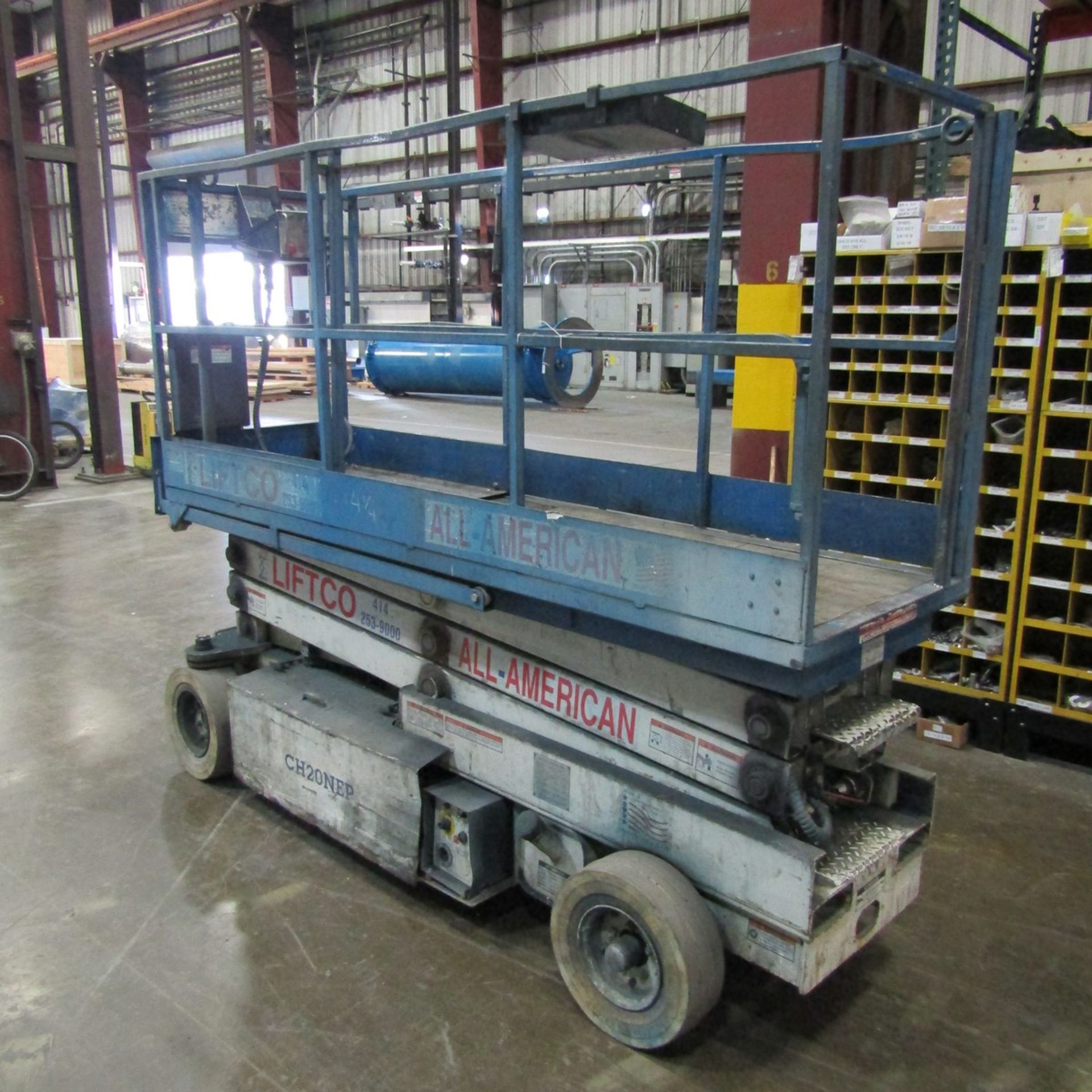 Mark Industries, Mdl: Marklift CH20NEP Scissor Lift 800 lb. Cap. 20' Travel Height,, S/N: 25303 - Image 3 of 6