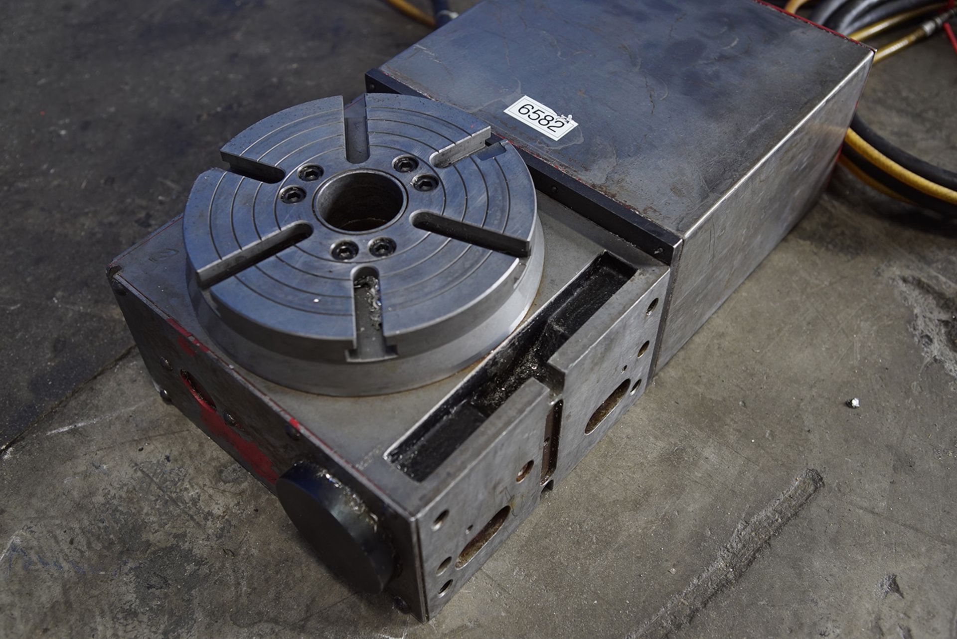 8" Haas 4TH Axis CNC Rotary Table Mdl. HRC 210 CNC Machining - Located In: Huntington Park, CA - Image 3 of 4