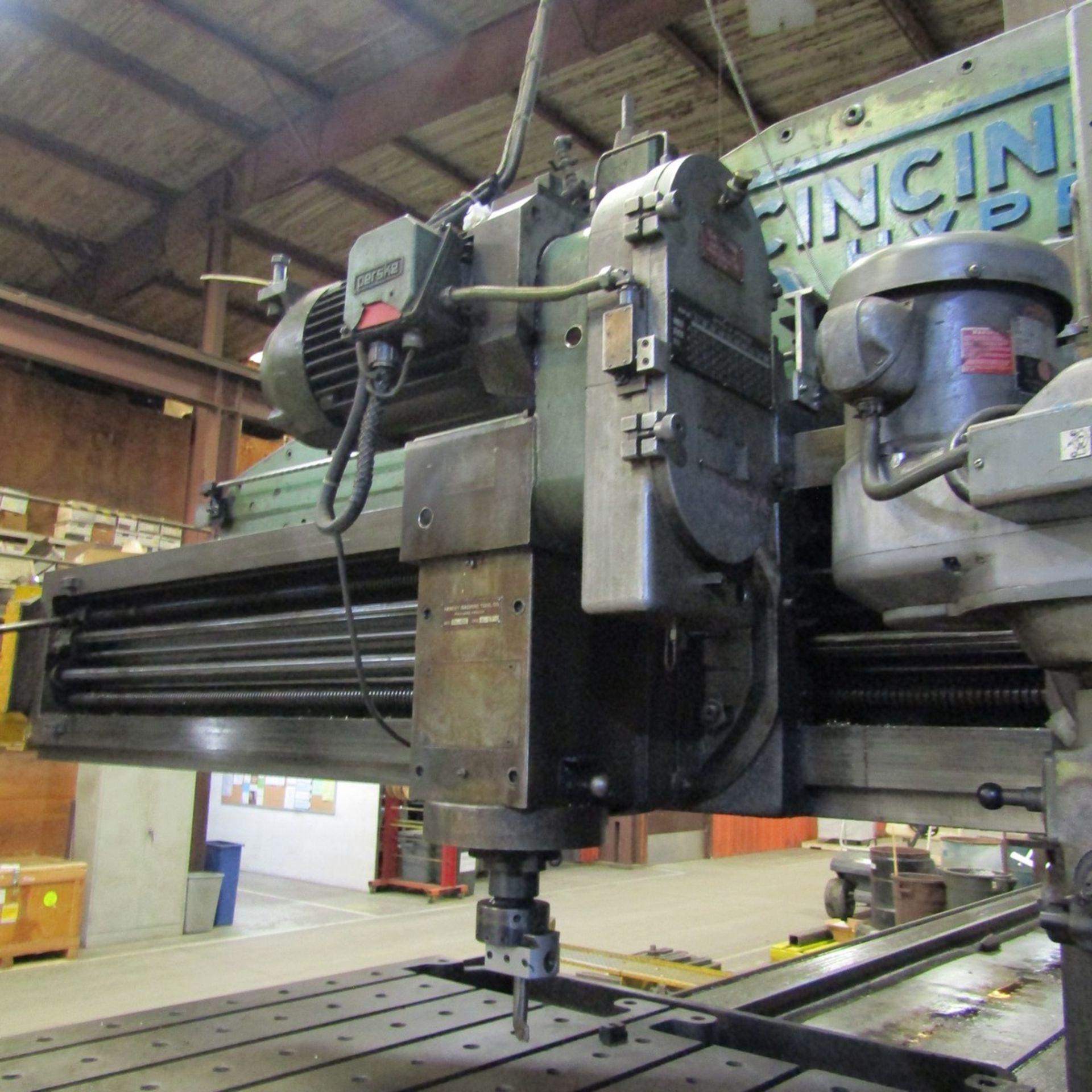 Cincinnati, Mdl: Hypro Open Side Combination Planer/Planer Mill (2) Yancy YM-400 Milling Heads - Image 5 of 15