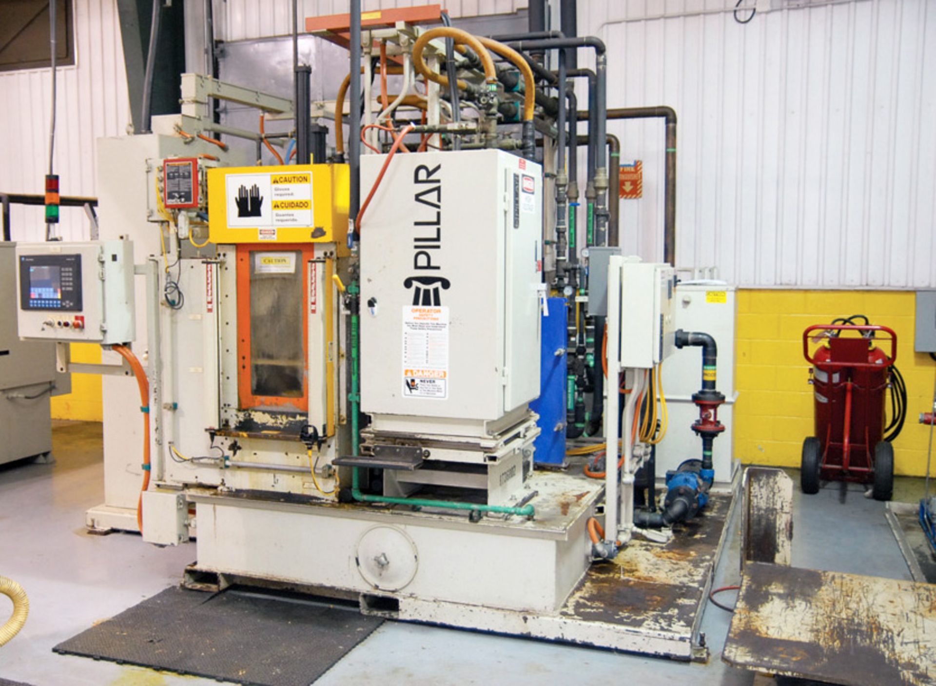 2000 50 KW 1650 -950 Degree Pillar Induction Heat Treat System Metal Heater - Located In: Huntington - Image 2 of 3