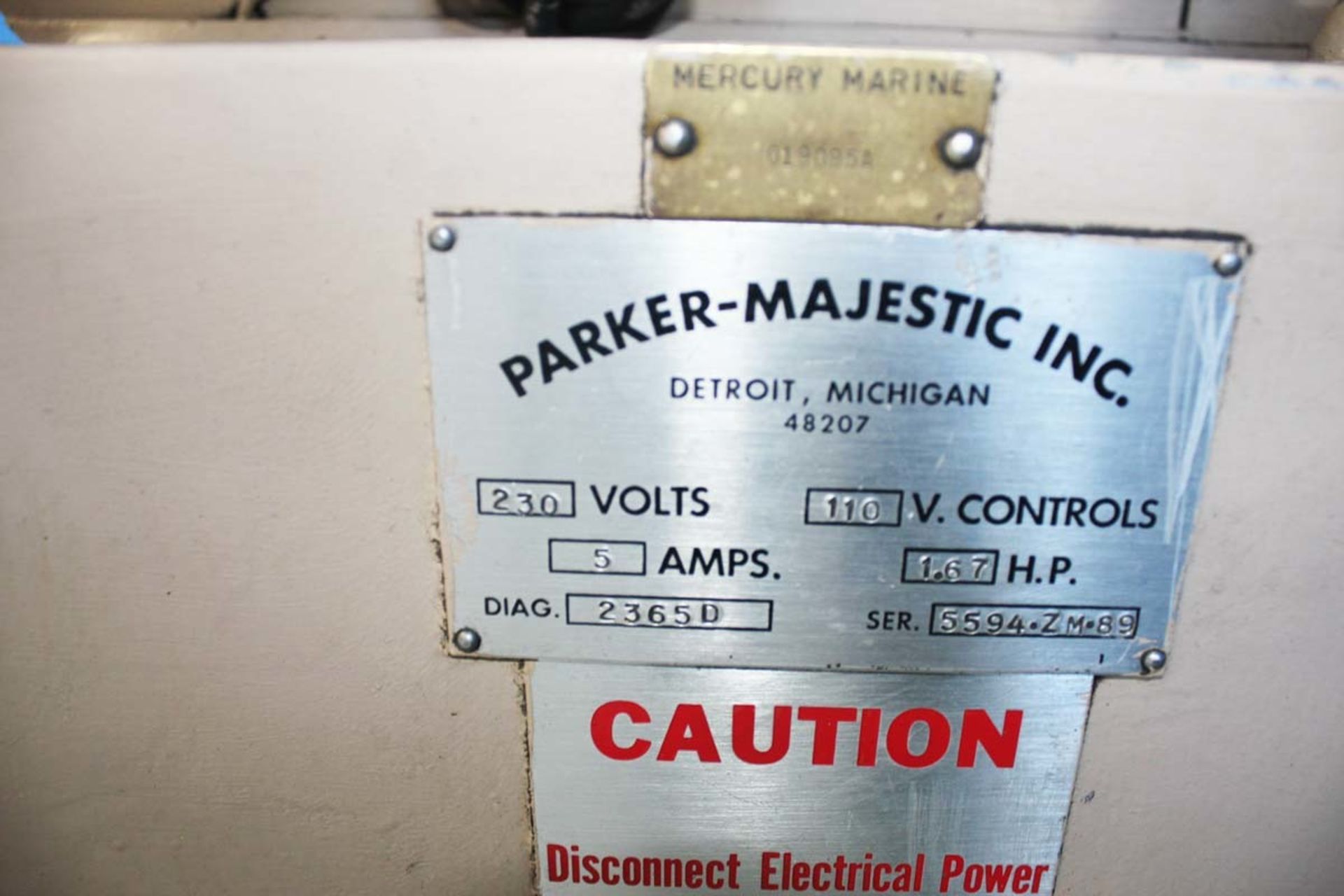 6" x 18" Parker Majestic Mdl. 2Z Metal Surface Grinder DRO - Located In: Huntington Park, CA - Image 4 of 9