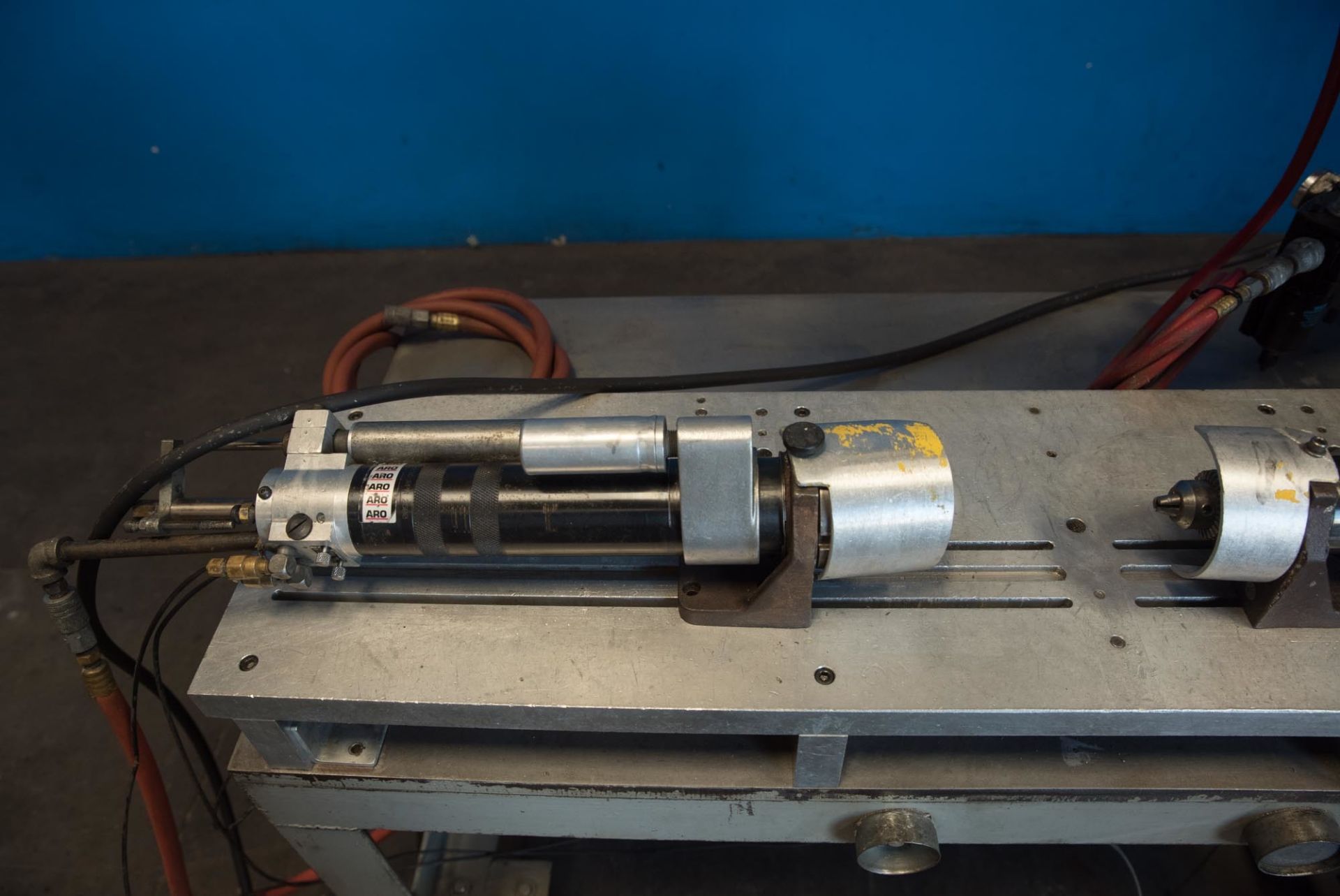 Flex Arm A32 Pneumatic Tapping Insertion Assembly Production W 2 ARO Drills - Located In: Huntington - Image 9 of 12