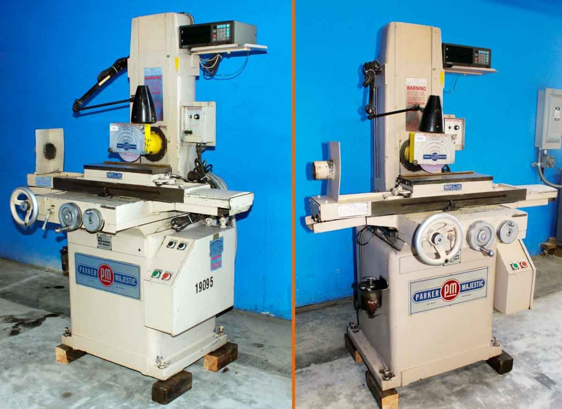 6" x 18" Parker Majestic Mdl. 2Z Metal Surface Grinder DRO - Located In: Huntington Park, CA - Image 2 of 9