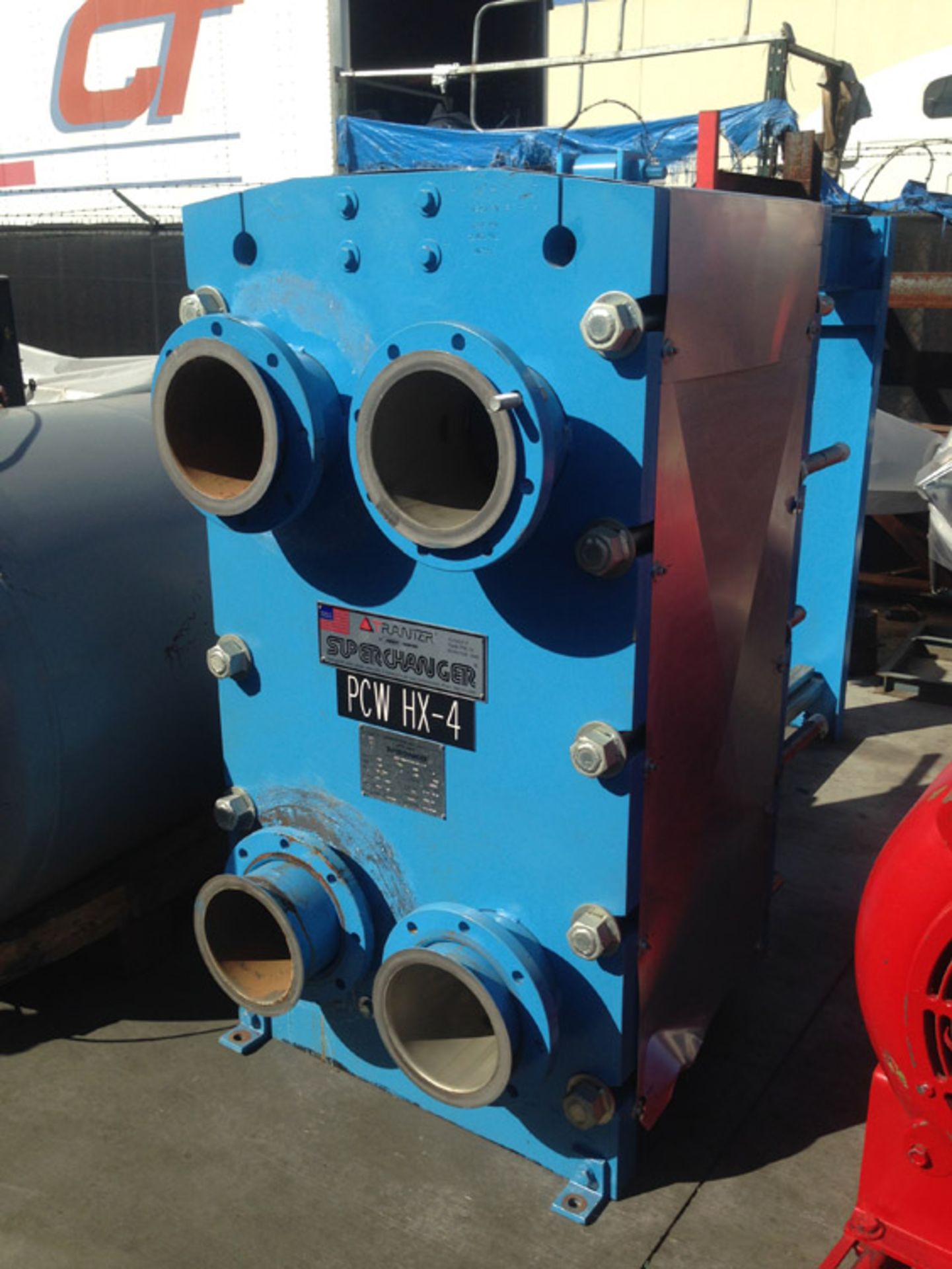 Tranter Dover Super Changer Heat Exchanger 150 PSI @ 250 Degree Plate Type - Located In: - Image 4 of 13