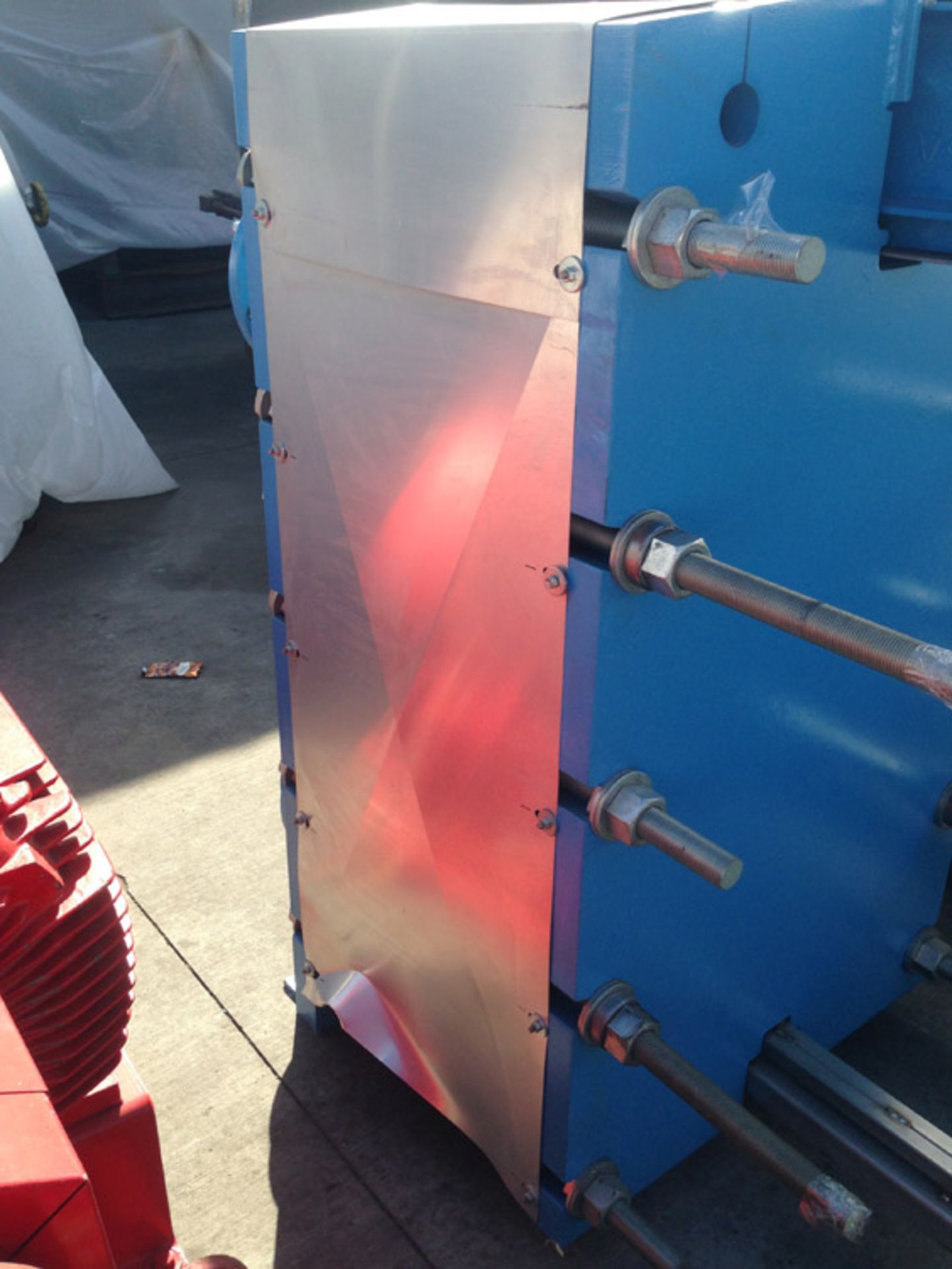 Tranter Dover Super Changer Heat Exchanger 150 PSI @ 250 Degree Plate Type - Located In: - Image 10 of 13