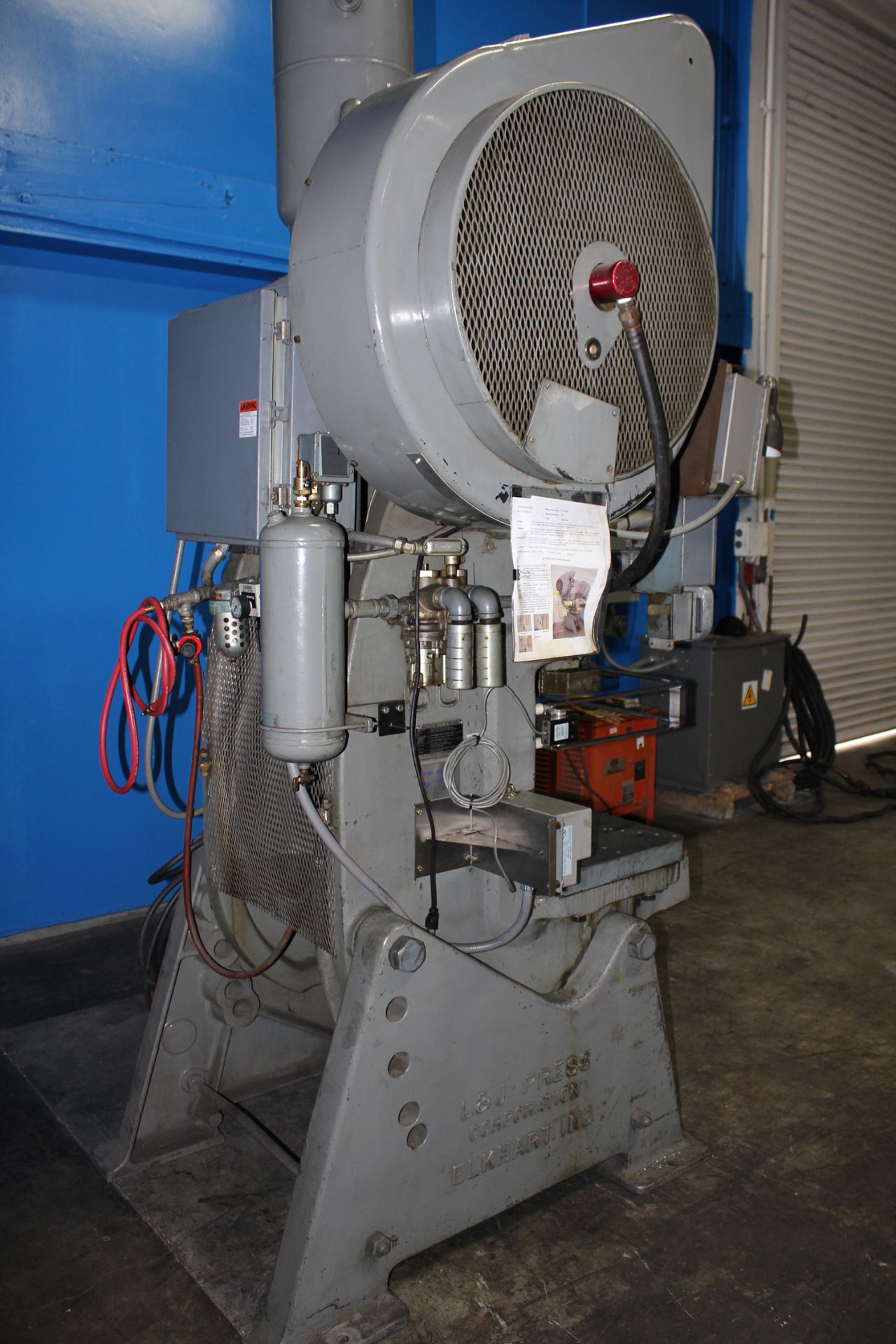 60-Ton L & J OBI Punch Press 30" x 18" Metal Forming Machine - Located In: Huntington Park, CA - Image 5 of 8