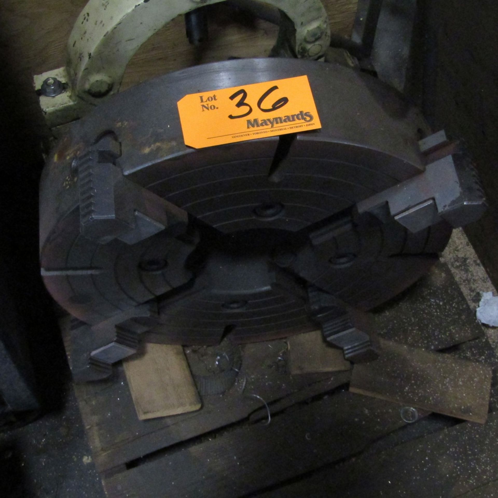 20" 4-Jaw Chuck For Cutmaster Lathe