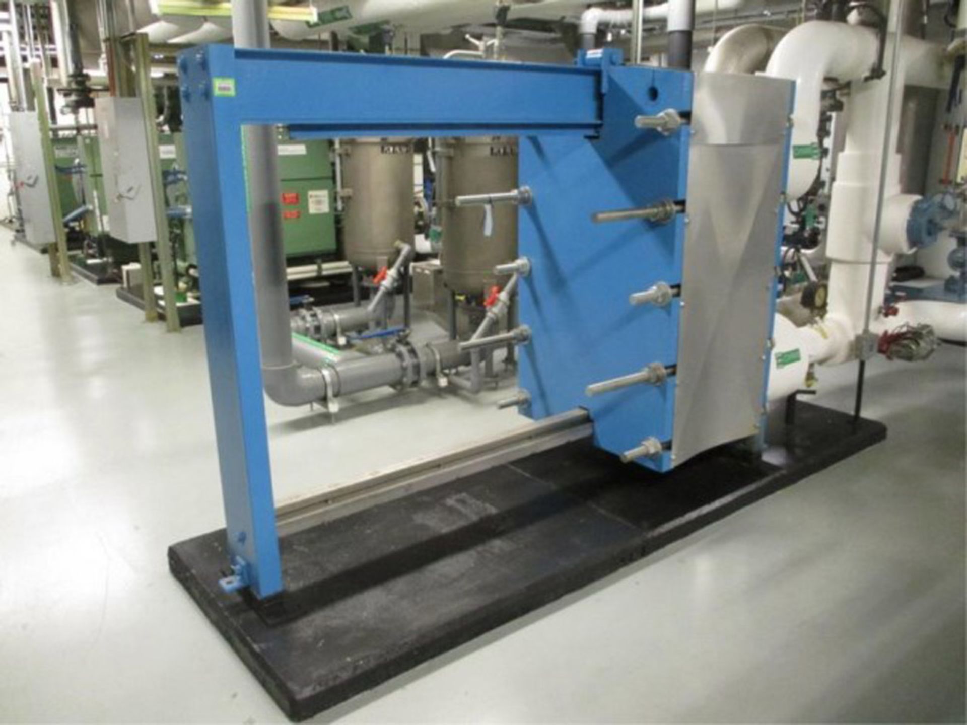 Tranter Dover Super Changer Heat Exchanger 150 PSI @ 250 Degree Plate Type - Located In: