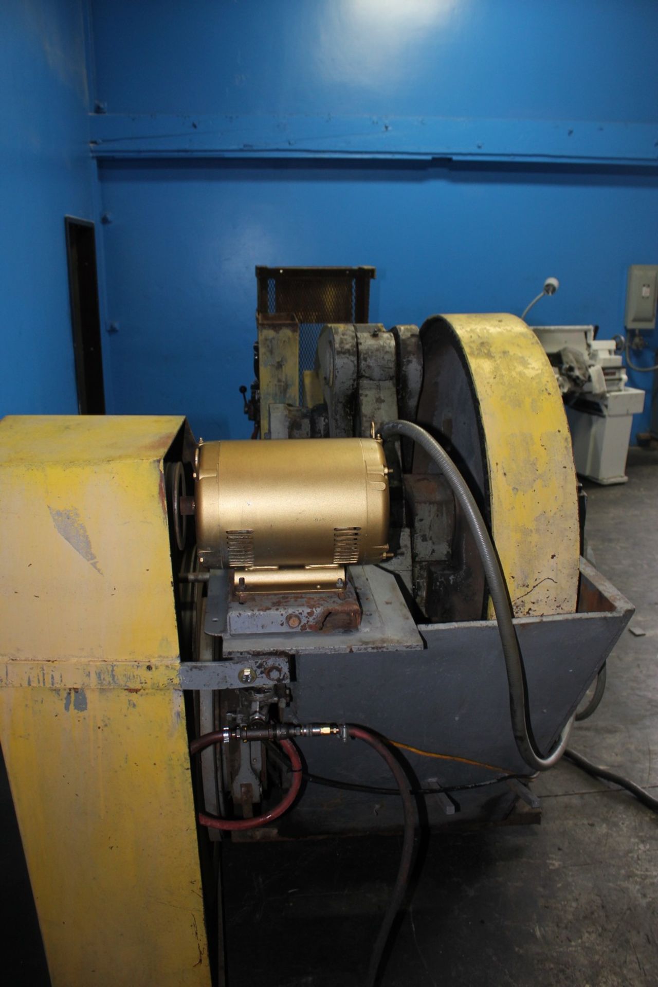 24" Wide Hill Acme Alligator Metal Plate Shear 10 HP Bar Flats Channel Cutter - Located In: - Image 3 of 4