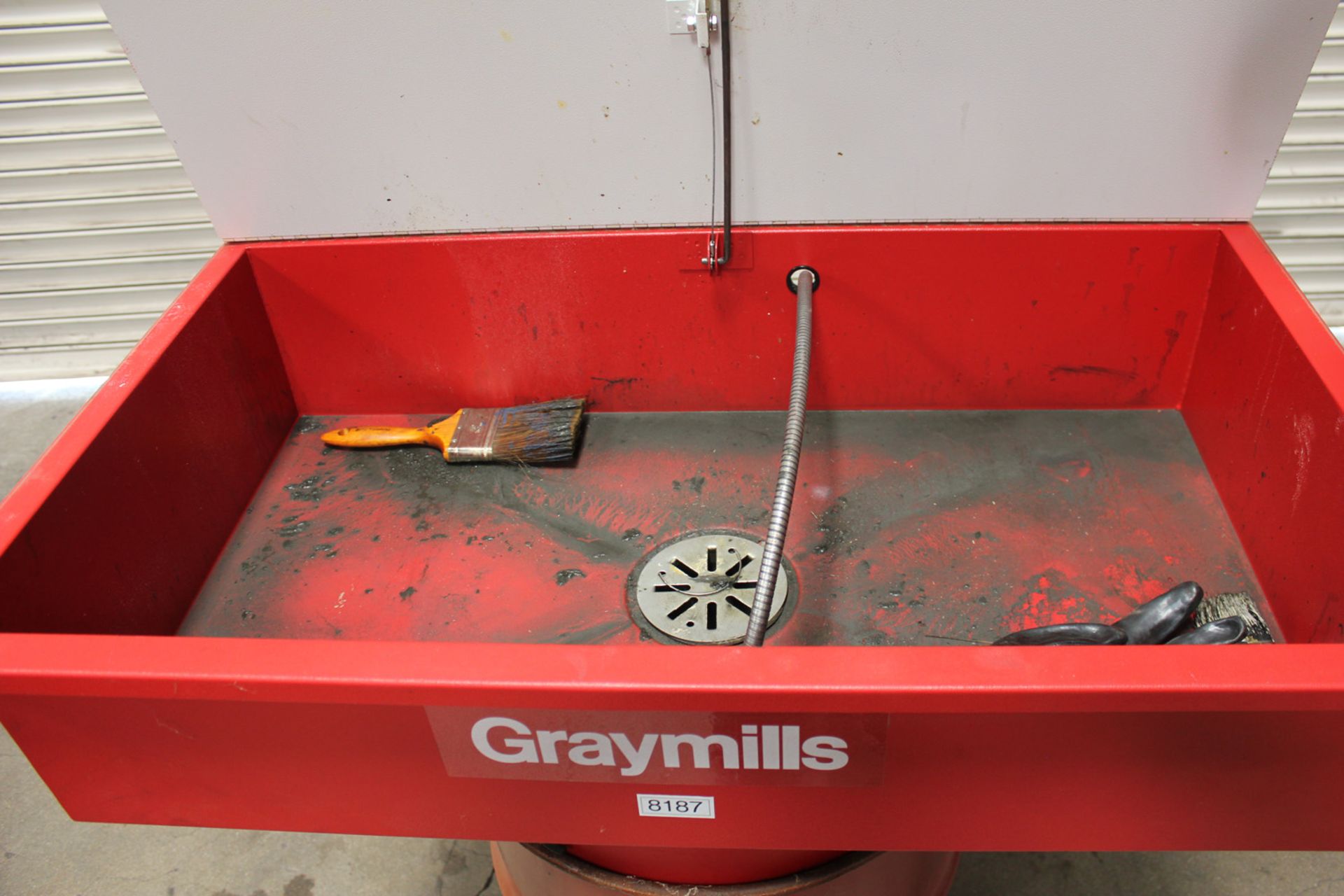 Graymills DMD236 Solvent 30 Gallon Drum Mount Manual Parts Washer 36" Wide - Located In: - Image 4 of 4