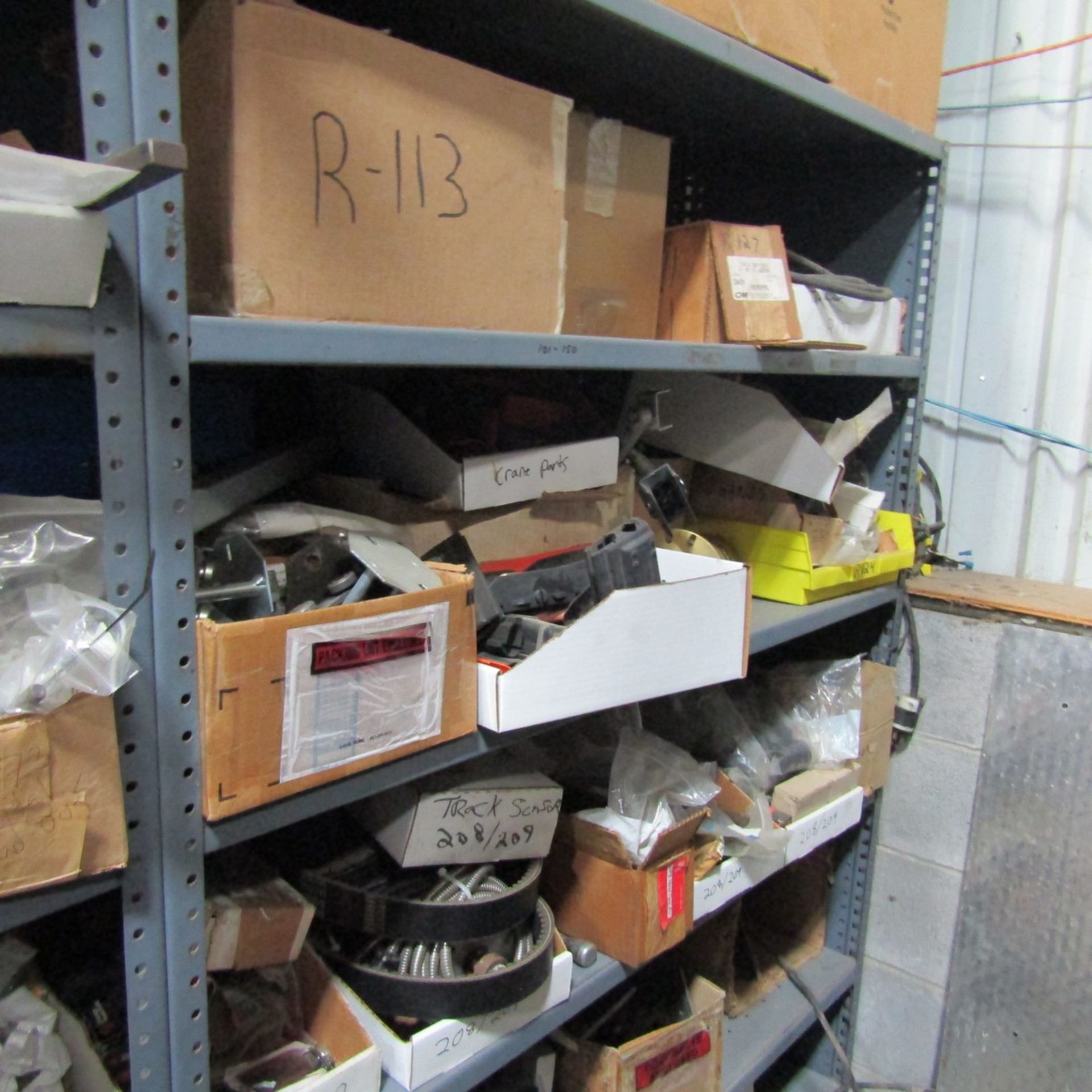 Shelving Units with Contents to Include 74" x 48", Pumps, Connectors, Plugs, Oil Filters, Fittings - Image 14 of 15