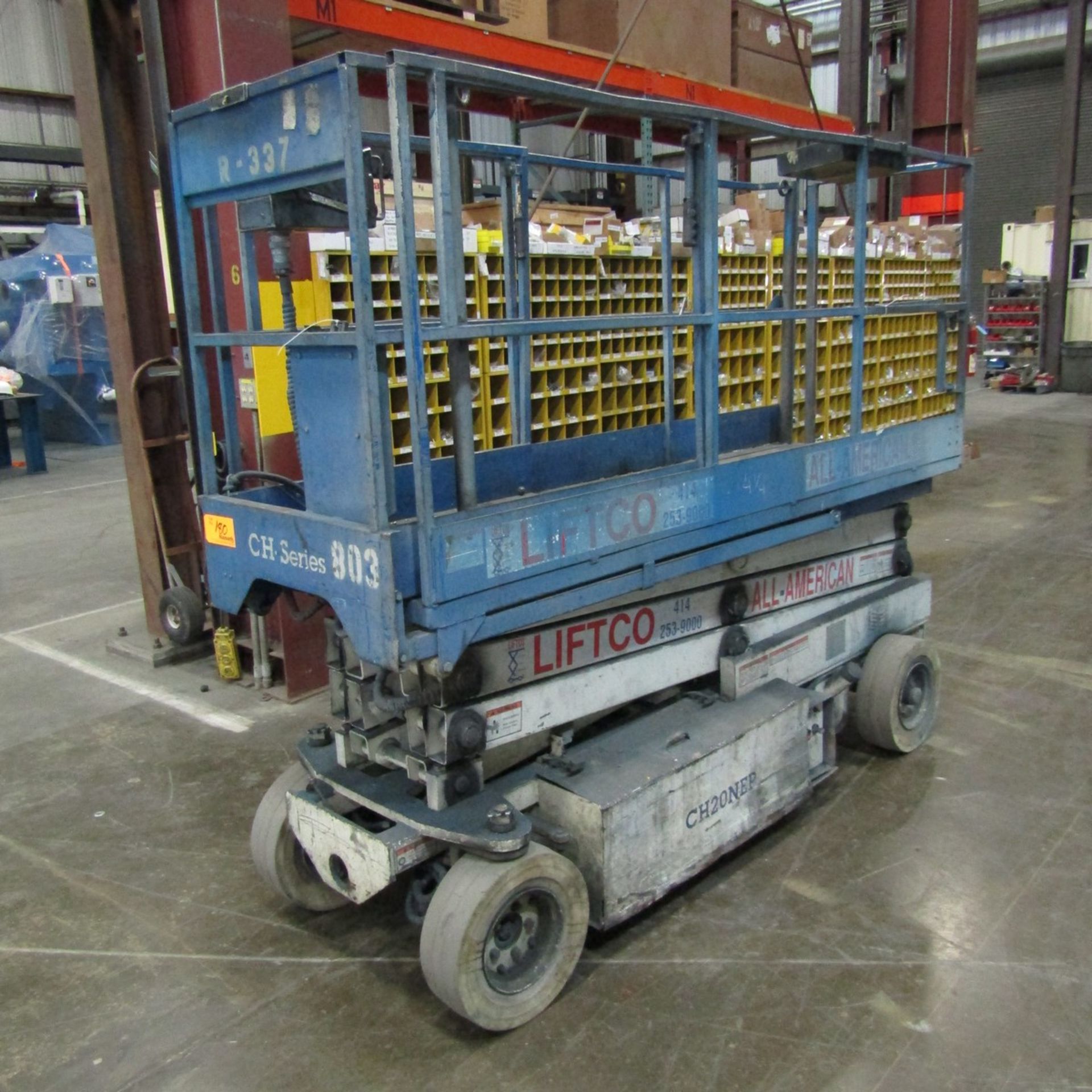 Mark Industries, Mdl: Marklift CH20NEP Scissor Lift 800 lb. Cap. 20' Travel Height,, S/N: 25303 - Image 2 of 6