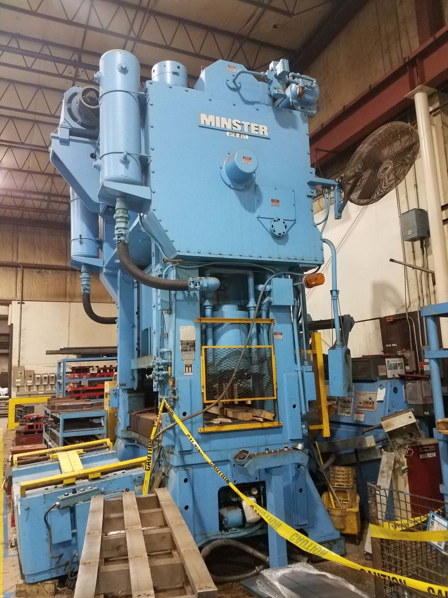 1990 300-Ton x 60" x 42” Minster "HeviStamper" Straight Side Double Crank Eccentric Press, Model: