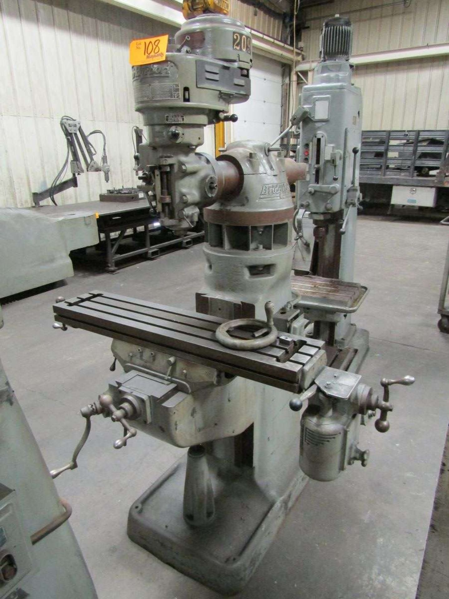 Bridgeport 23163 Vertical Milling Machine - Image 2 of 9