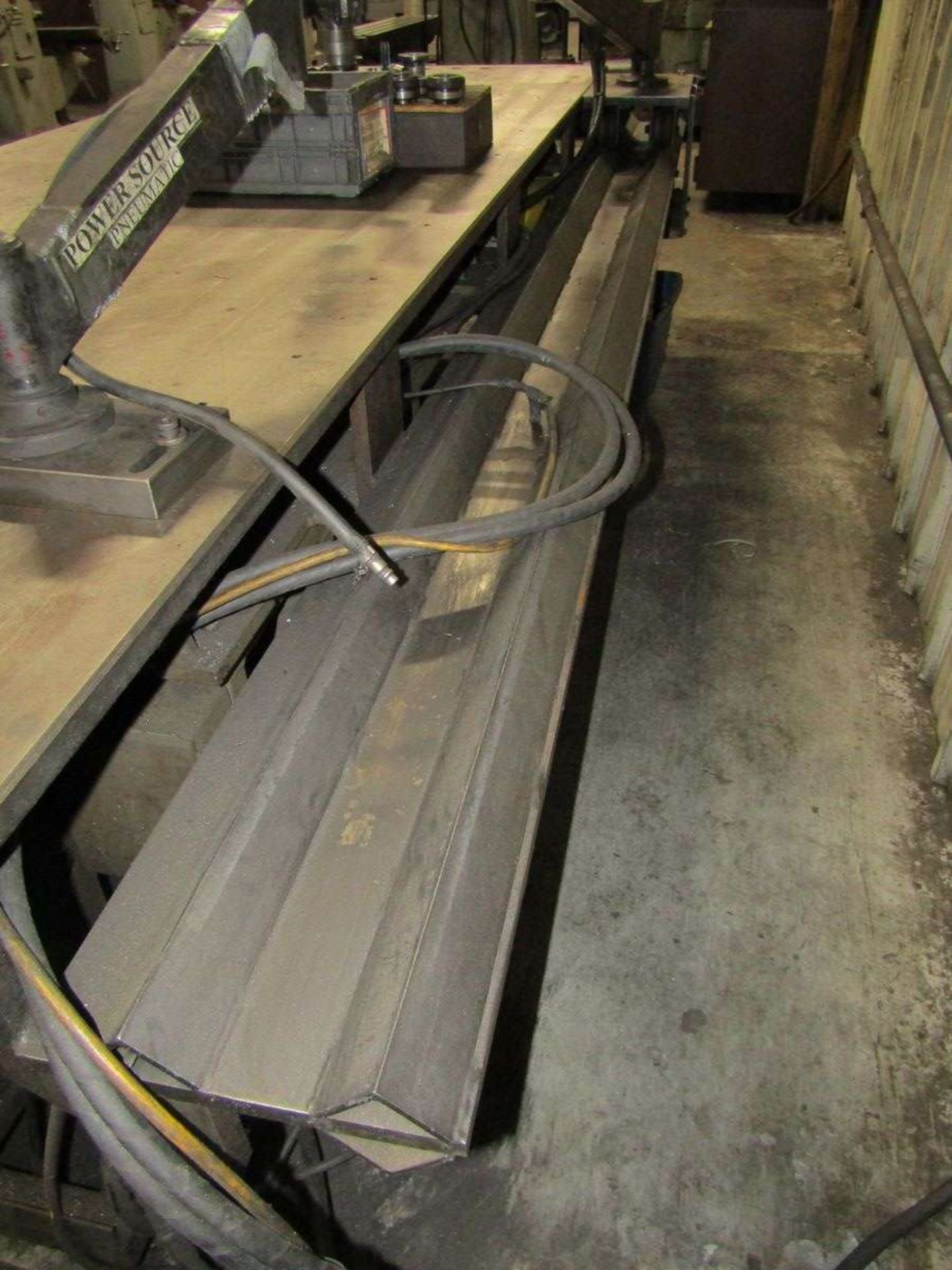 12' x 54" Heavy Duty Steel Assembly Table - Image 5 of 7