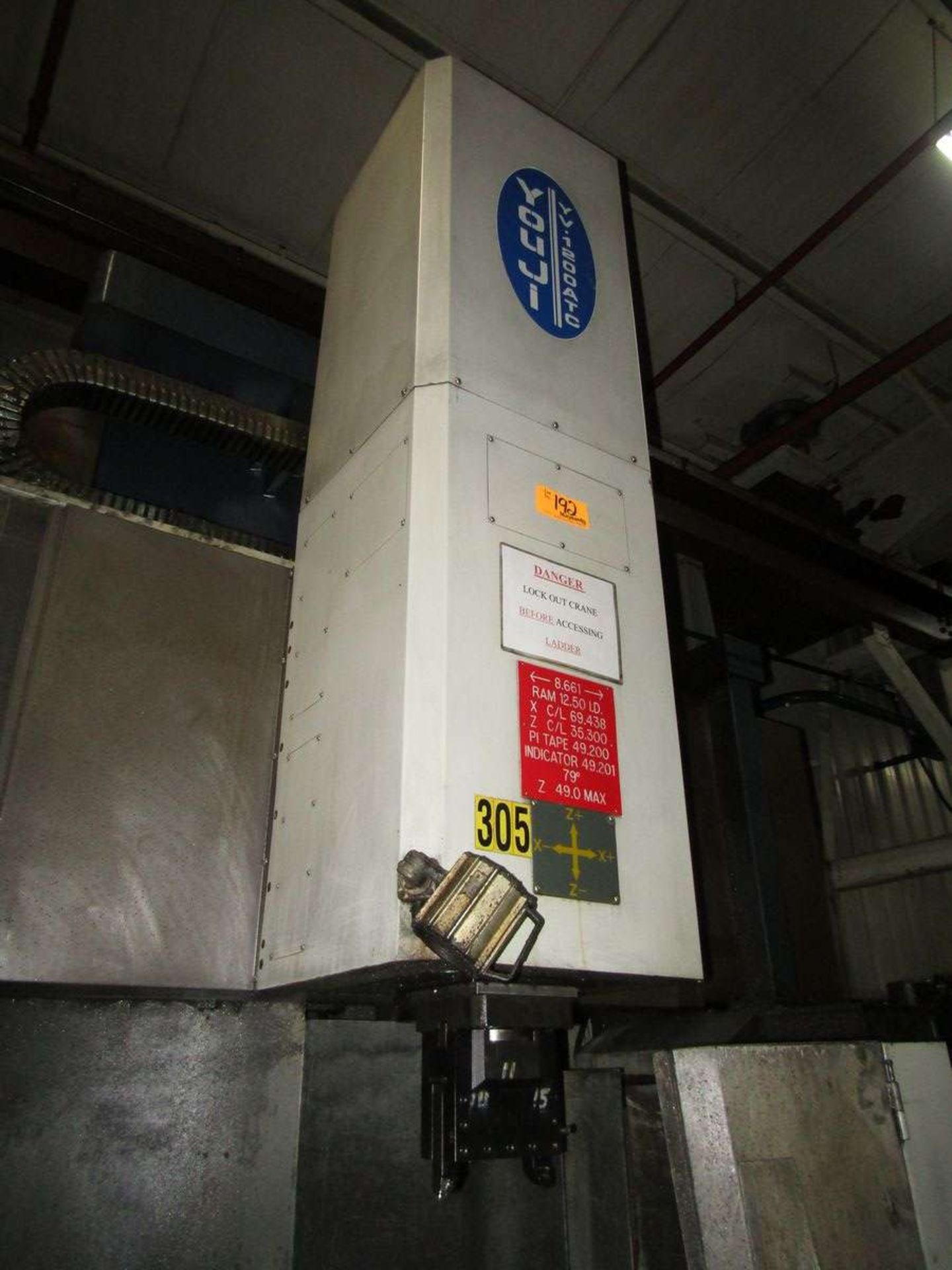 2006 You Ji Machine Industrial Co. YV-1200ATC CNC Vertical Lathe - Image 5 of 13