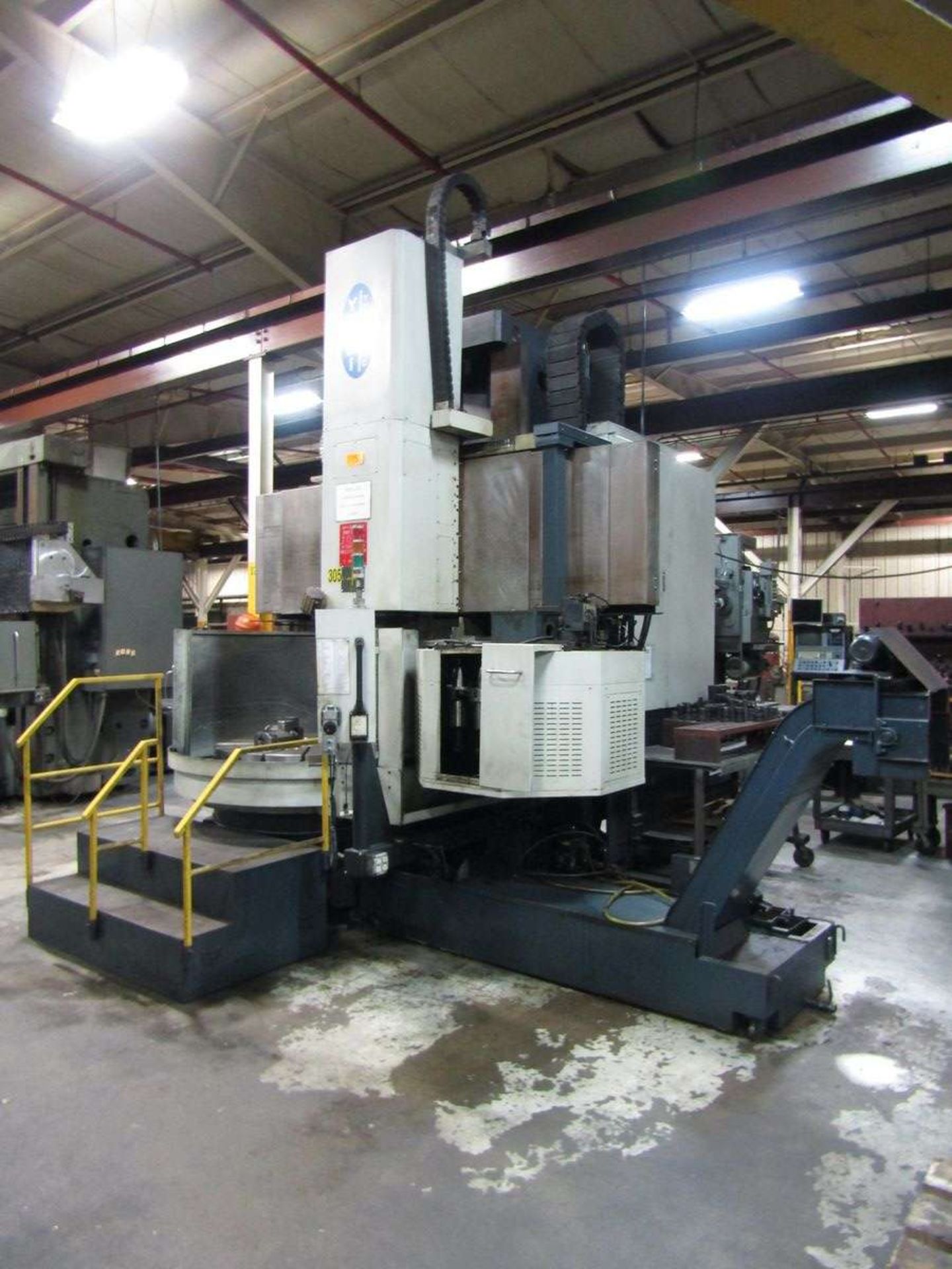 2006 You Ji Machine Industrial Co. YV-1200ATC CNC Vertical Lathe - Image 2 of 13