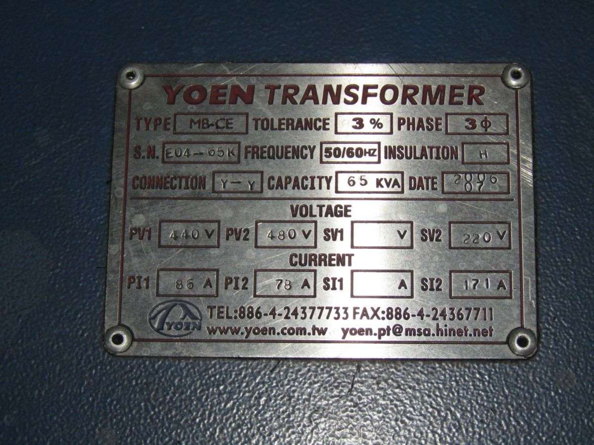 2006 You Ji Machine Industrial Co. YV-1200ATC CNC Vertical Lathe - Image 13 of 13