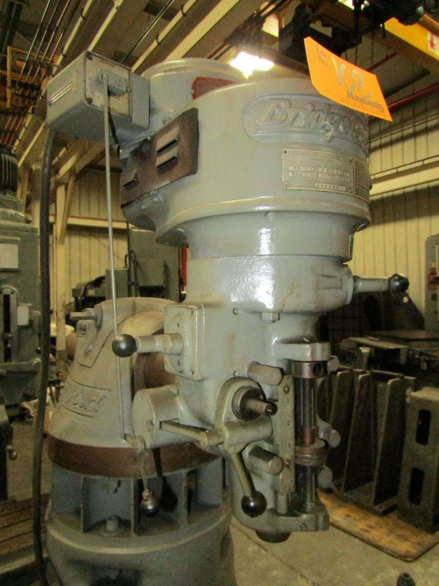 Bridgeport 23163 Vertical Milling Machine - Image 5 of 9