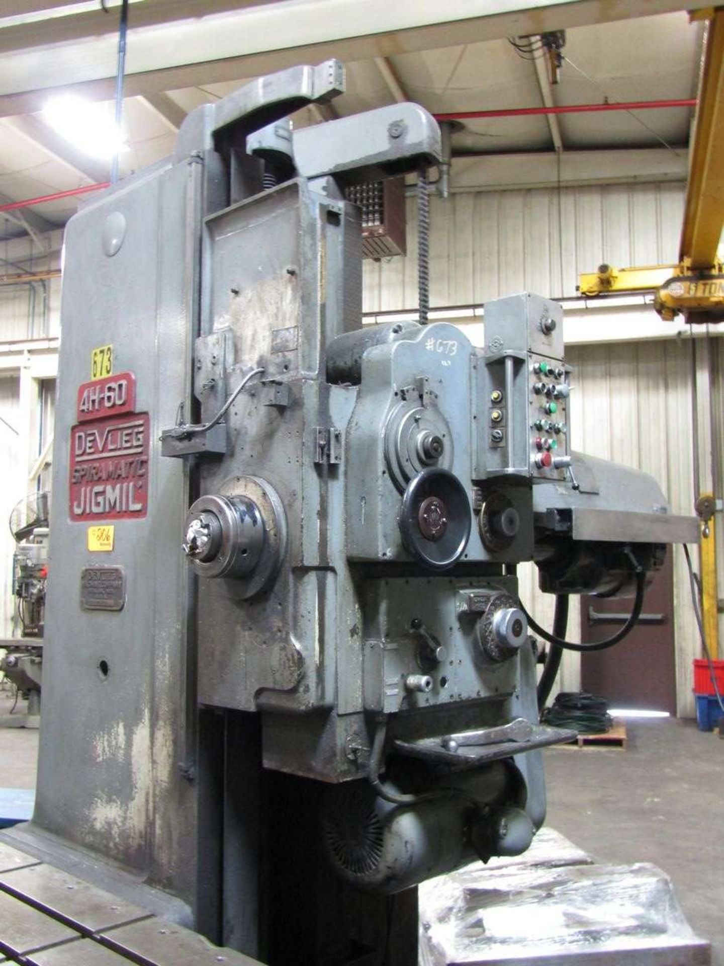 Devlieg Spiramatic Jigmill 4H-60 Horizontal Boring Machine - Image 5 of 12