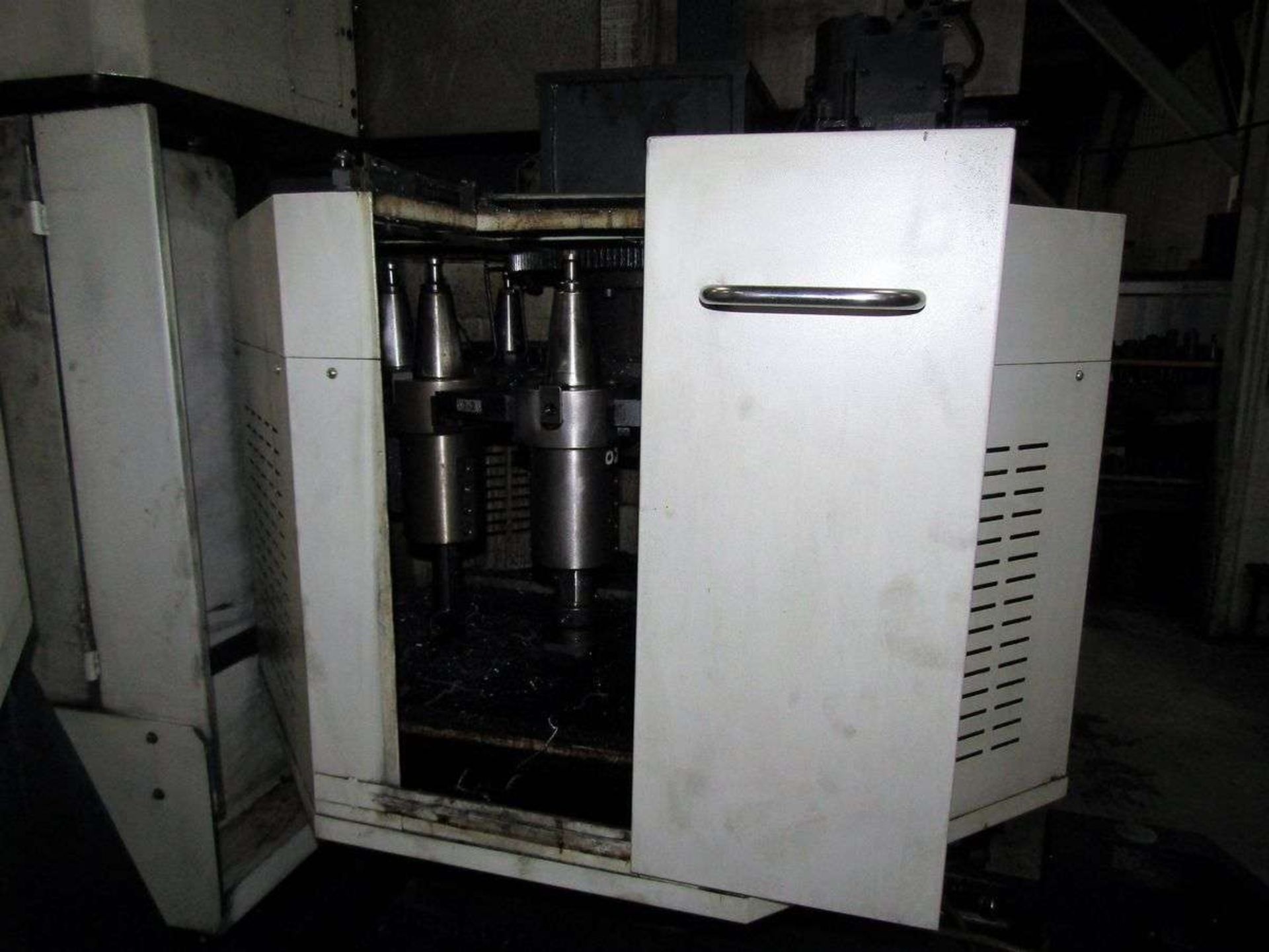 2006 You Ji Machine Industrial Co. YV-1200ATC CNC Vertical Lathe - Image 7 of 13