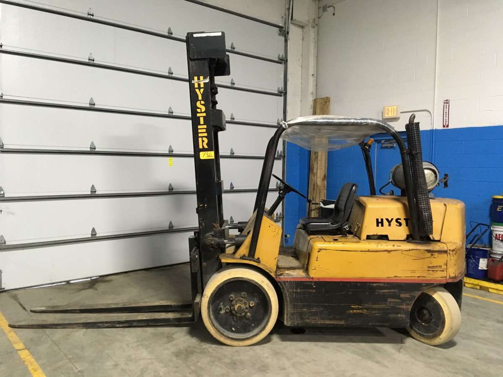 HYSTER S125A 12,500 LB. Capacity Lp Gas Forklift