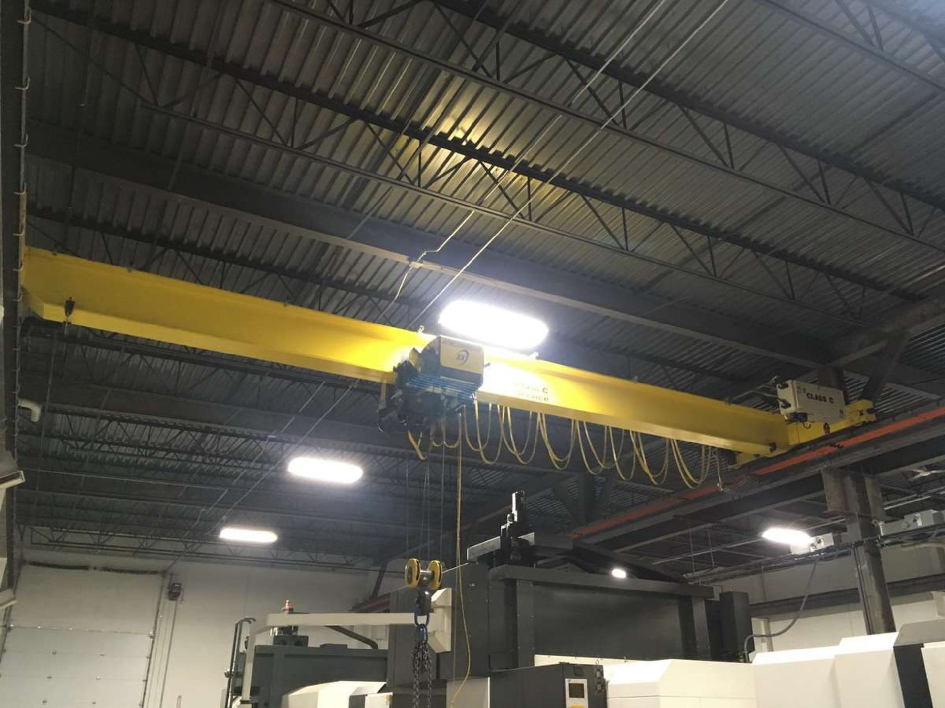 SIMPSON INDUSTRIAL SERVICE 10- TON Capacity Single Girder Top Riding Bridge Crane